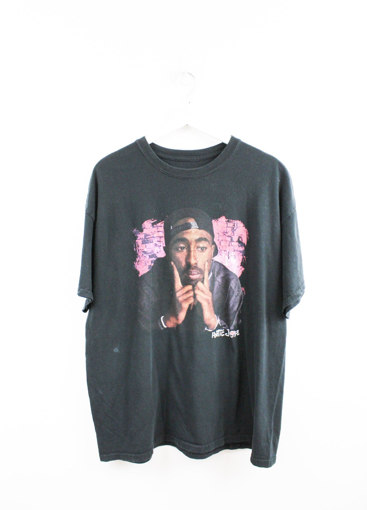 Tupac Front Thinking Picture Tee sold by HG Vintage