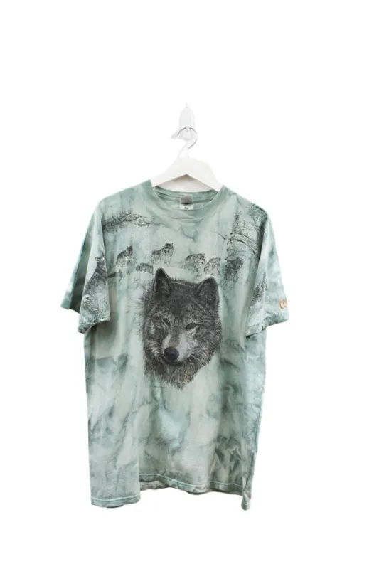 Z - Vintage Single Stitch 1995 Wolves Jumbo Print Fruit Of The Loom Tag Tee sold by HG Vintage