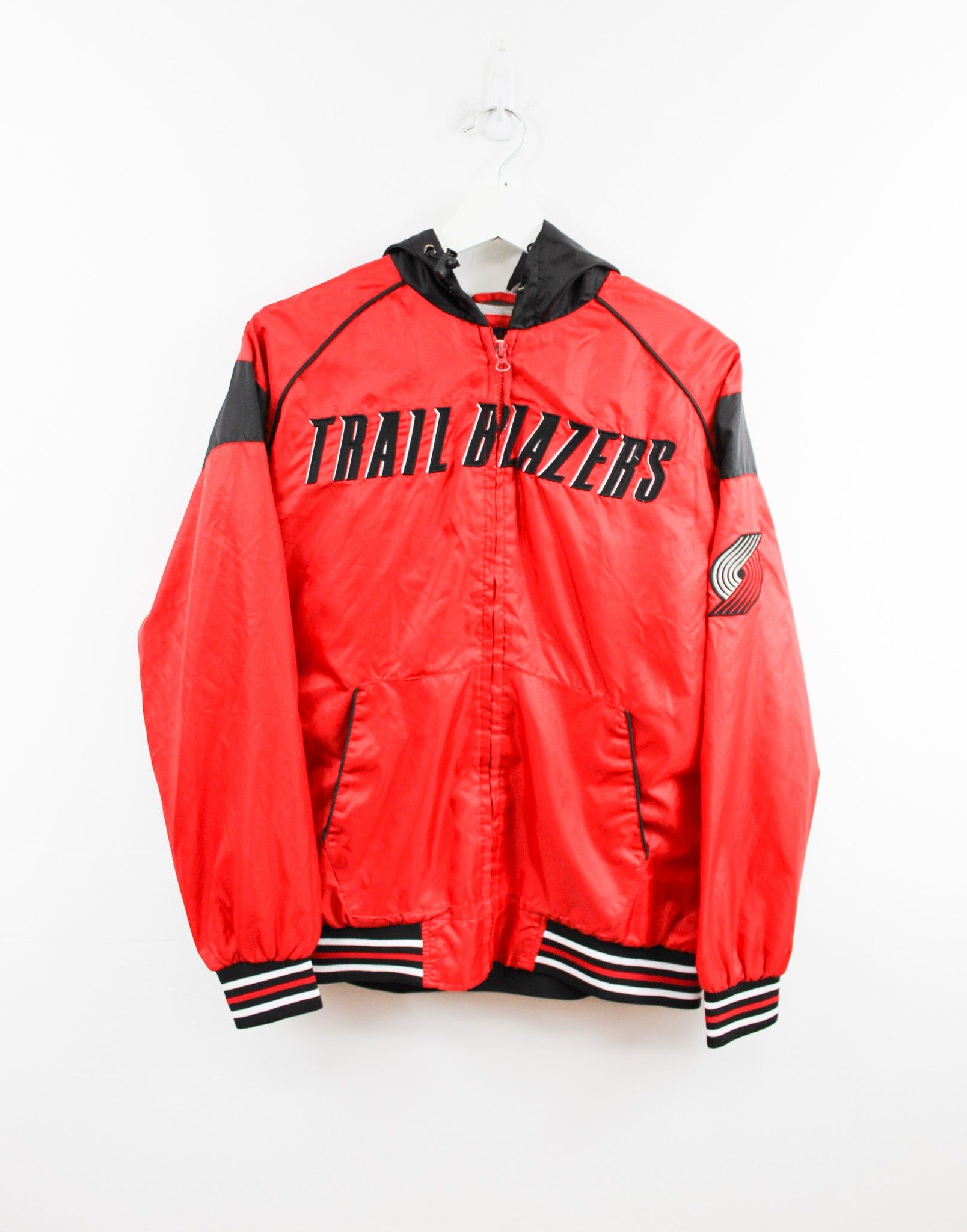 Vintage NBA Portland Trailblazers Hooded Windbreaker sold by HG Vintage