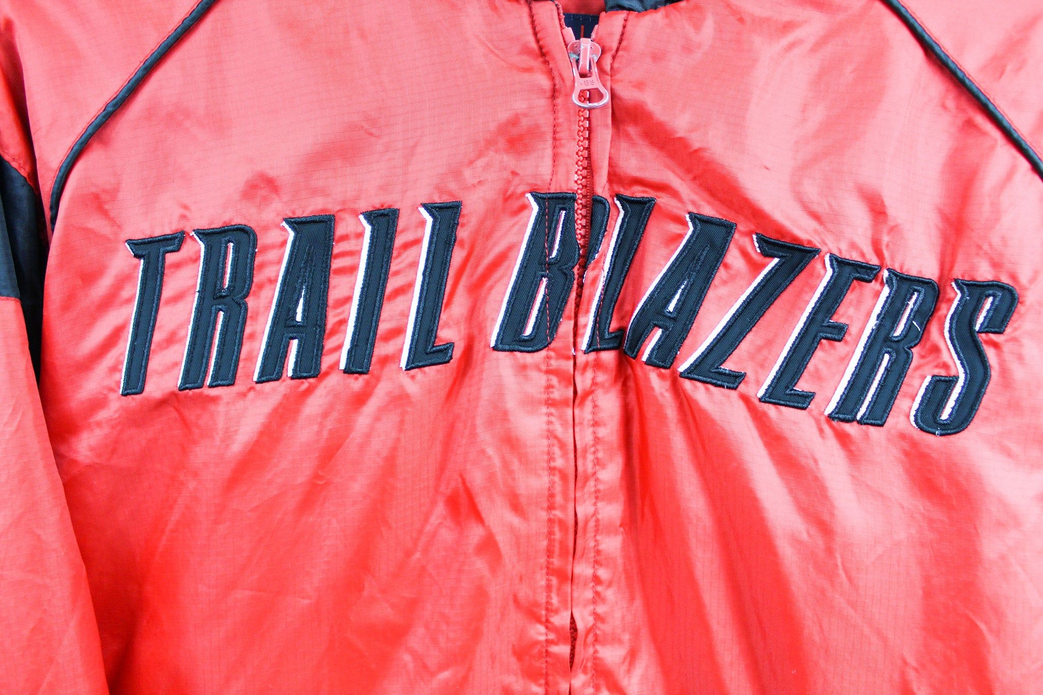 Vintage NBA Portland Trailblazers Hooded Windbreaker sold by HG Vintage product image thumbnail 3