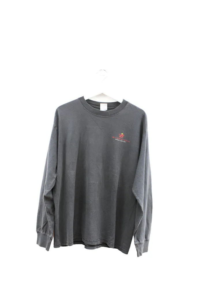 Z - Vintage Budweiser Ride Maine Logo Long Sleeve Tee sold by HG Vintage