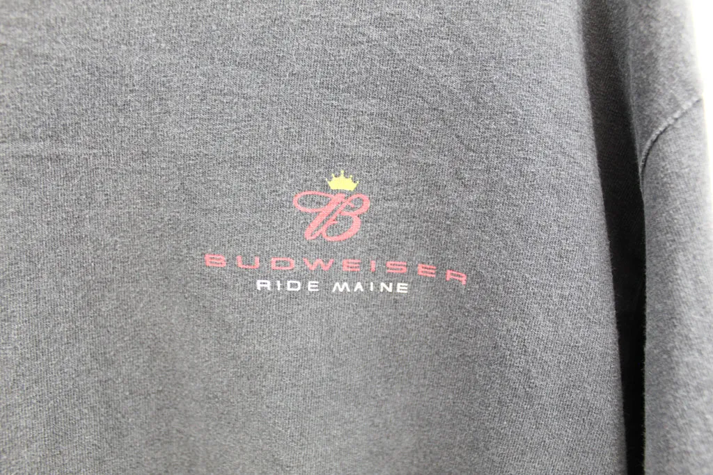 Z - Vintage Budweiser Ride Maine Logo Long Sleeve Tee sold by HG Vintage product image thumbnail 2