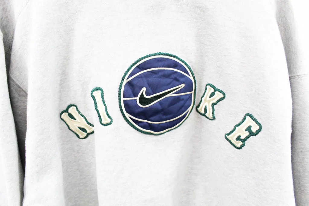 Z- Vintage 90s Nike Basketball Embroidered Script (Red Swoosh Tag) Hoodie sold by HG Vintage product image thumbnail 2