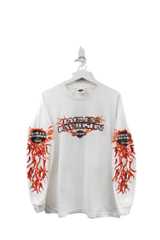 Z- Vintage 2006 Harley Davidson Livermore California Long Sleeve Tee sold by HG Vintage