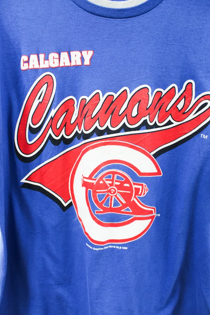 Z- Vintage 1993 Calgary Cannons MLB Fruit Of The Loom Tag Tee sold by HG Vintage product image thumbnail 2