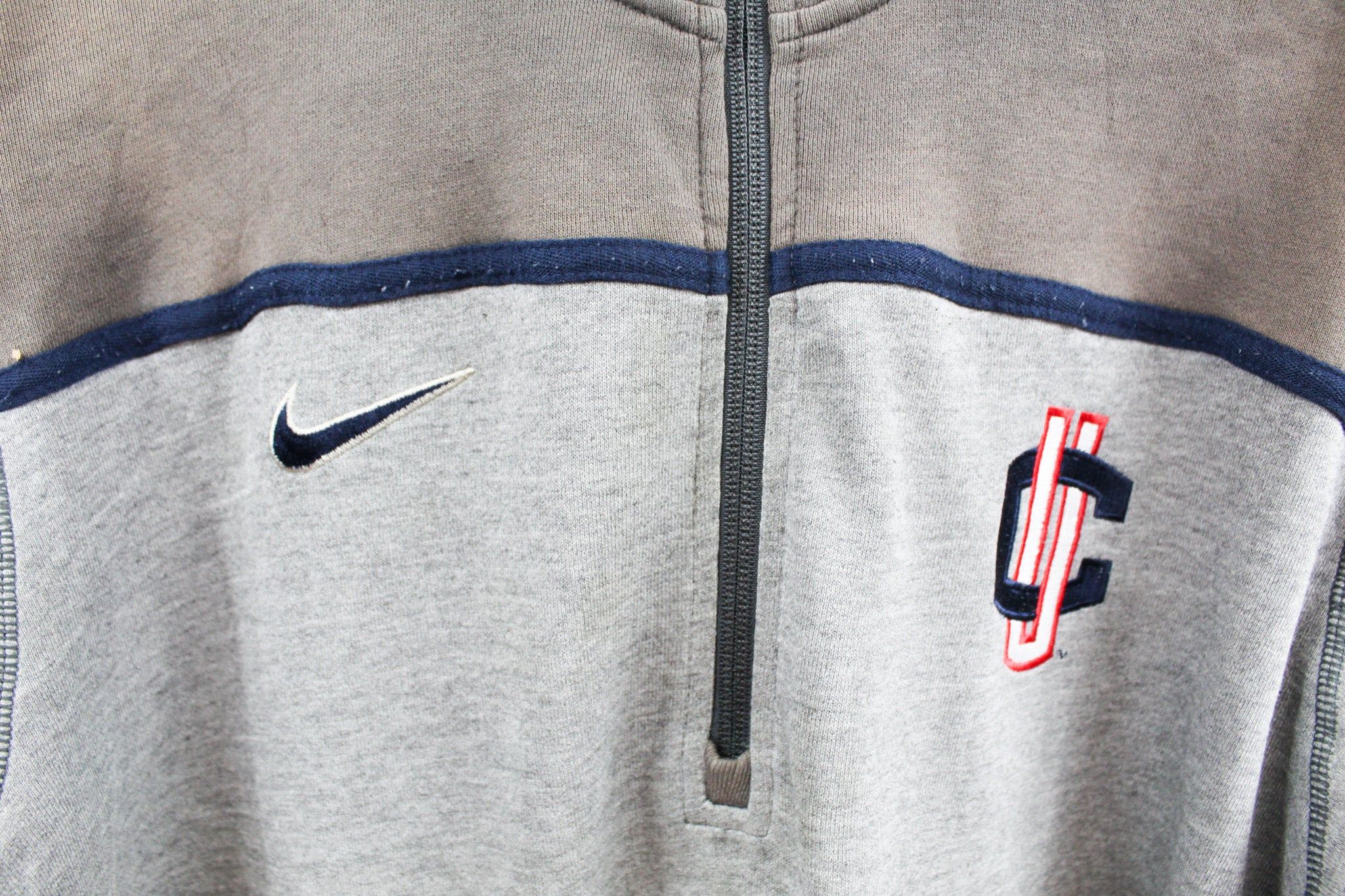 Nike University Of Connecticut Zip Up Hoodie sold by HG Vintage product image thumbnail 2