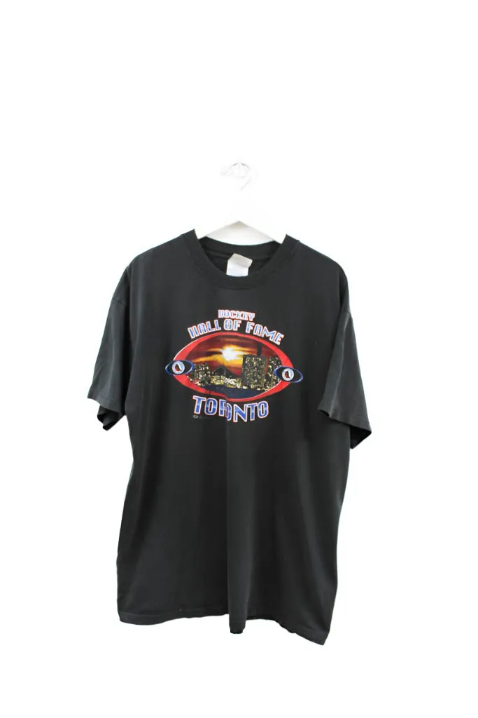 Z - Vintage Bulletin Hockey Hall Of Fame Toronto Graphic Tee sold by HG Vintage