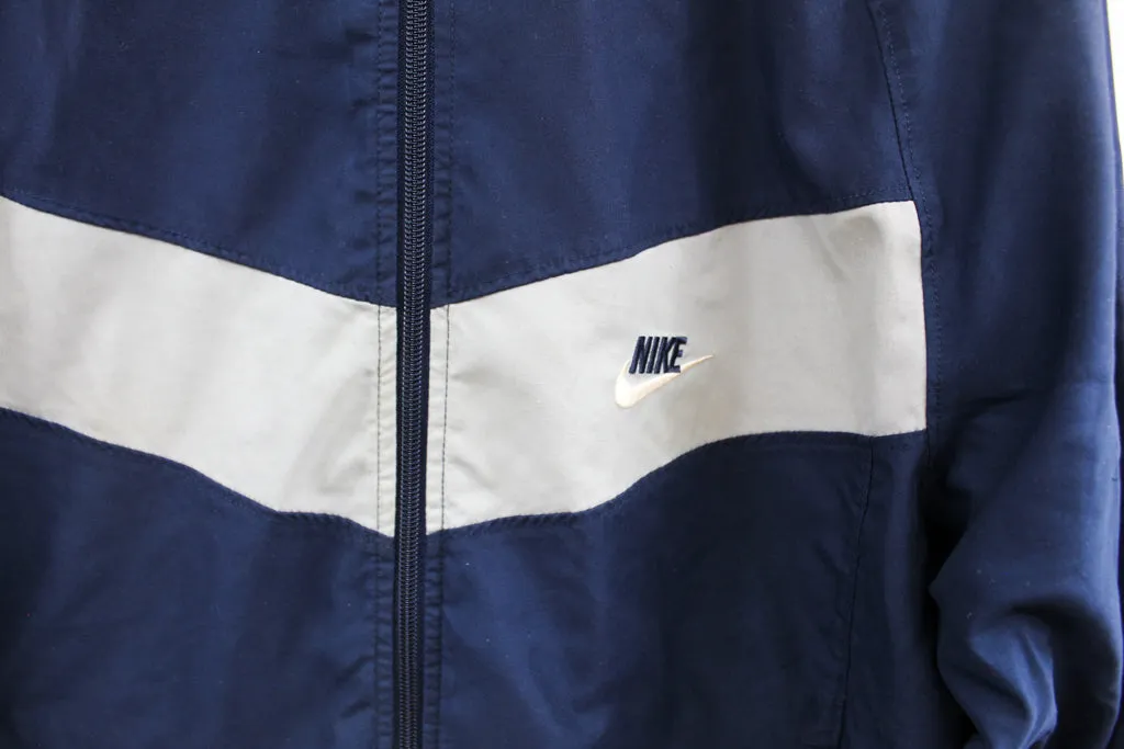 Z - Vintage Nike Windbreaker Navy/Grey sold by HG Vintage product image thumbnail 2