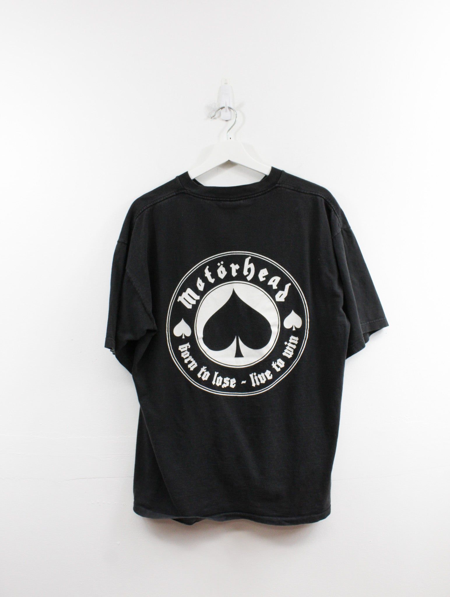 Vintage Motorhead Born To Lose Live To Win Graphic Tee sold by HG Vintage product image thumbnail 3