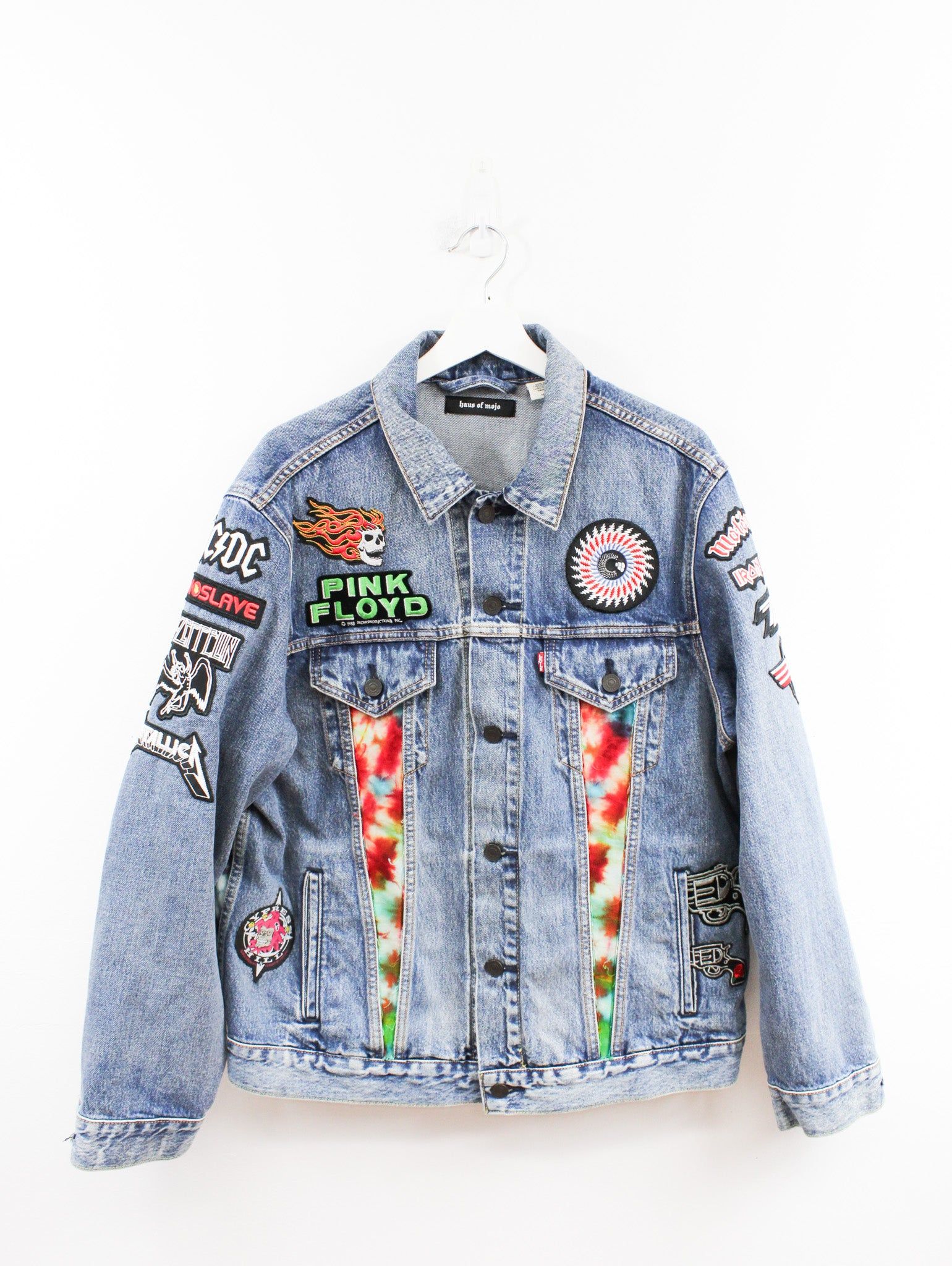 Haus Of Mojo Custom Reworked Levi's Denim Jacket Guns N' Roses sold by HG Vintage
