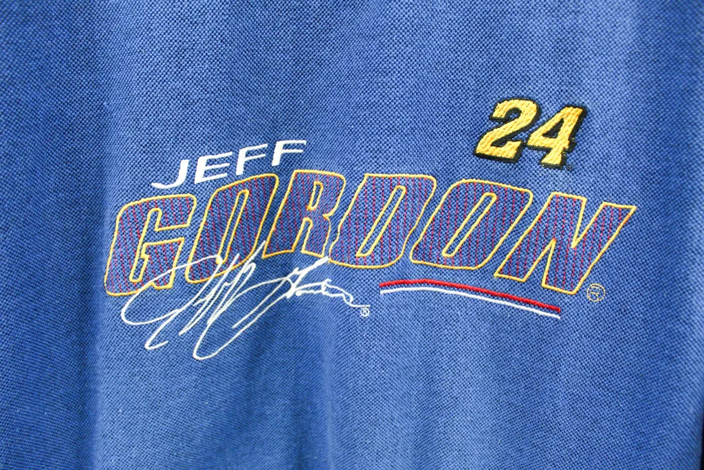 Z- Vintage Jeff Gordon #24 Embroidered Script Nascar Chase Authentic Quarter Zip Crewneck sold by HG Vintage product image thumbnail 2