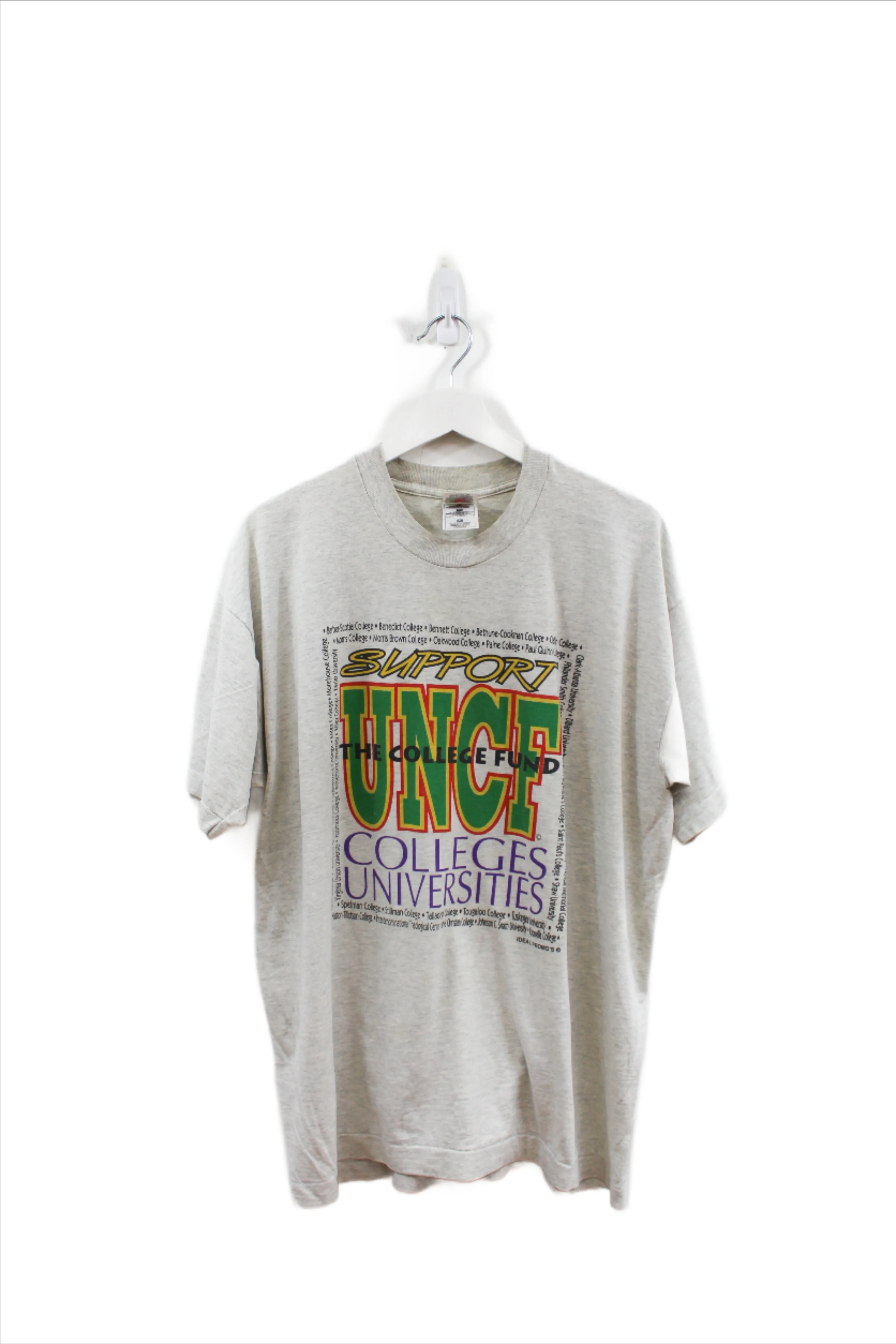 X - Vintage Single Stitch Support The College Fund Tee sold by HG Vintage