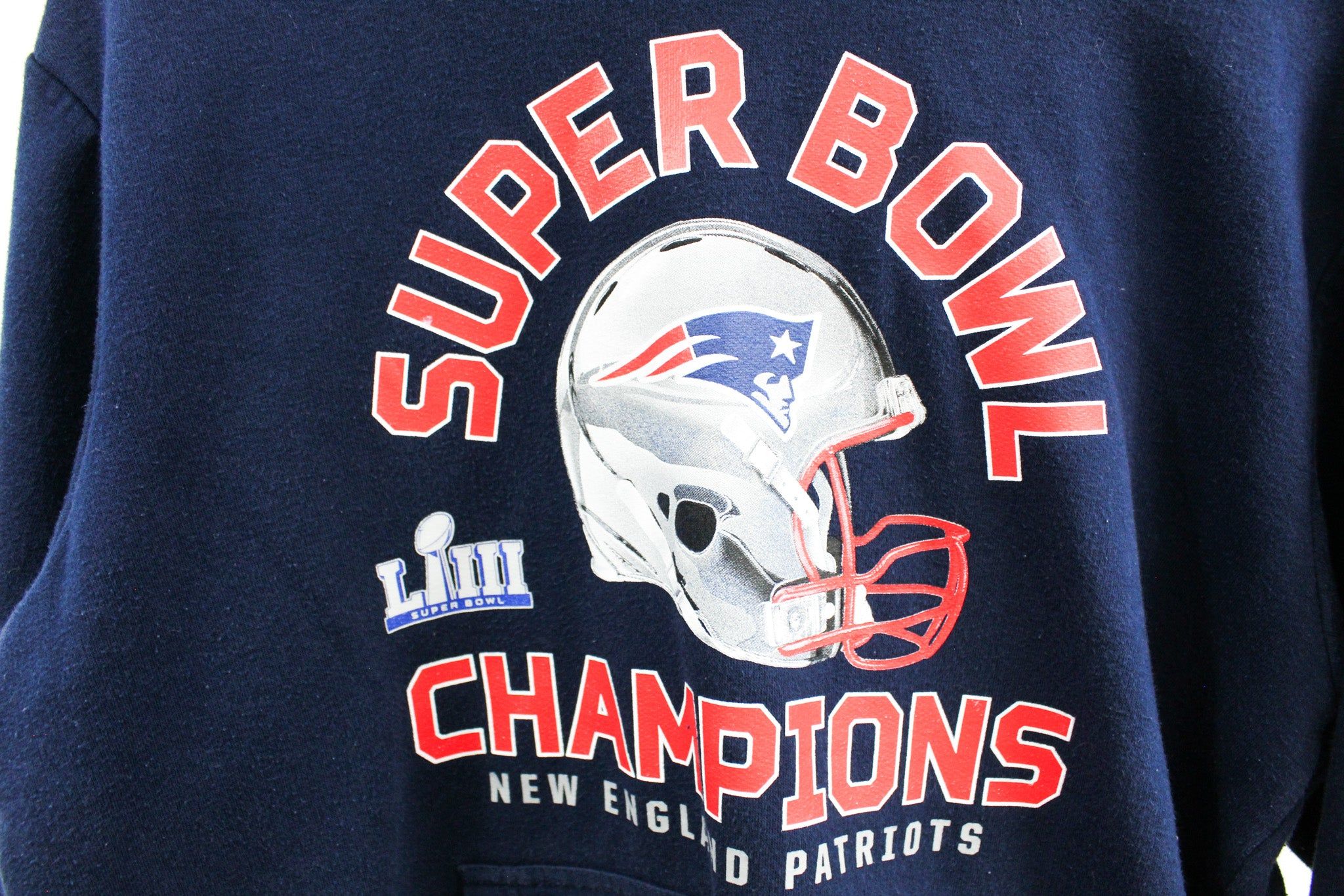 NFL 2018 New England Patriots Super Bowl 53 Champs Hoodie sold by HG Vintage product image thumbnail 2