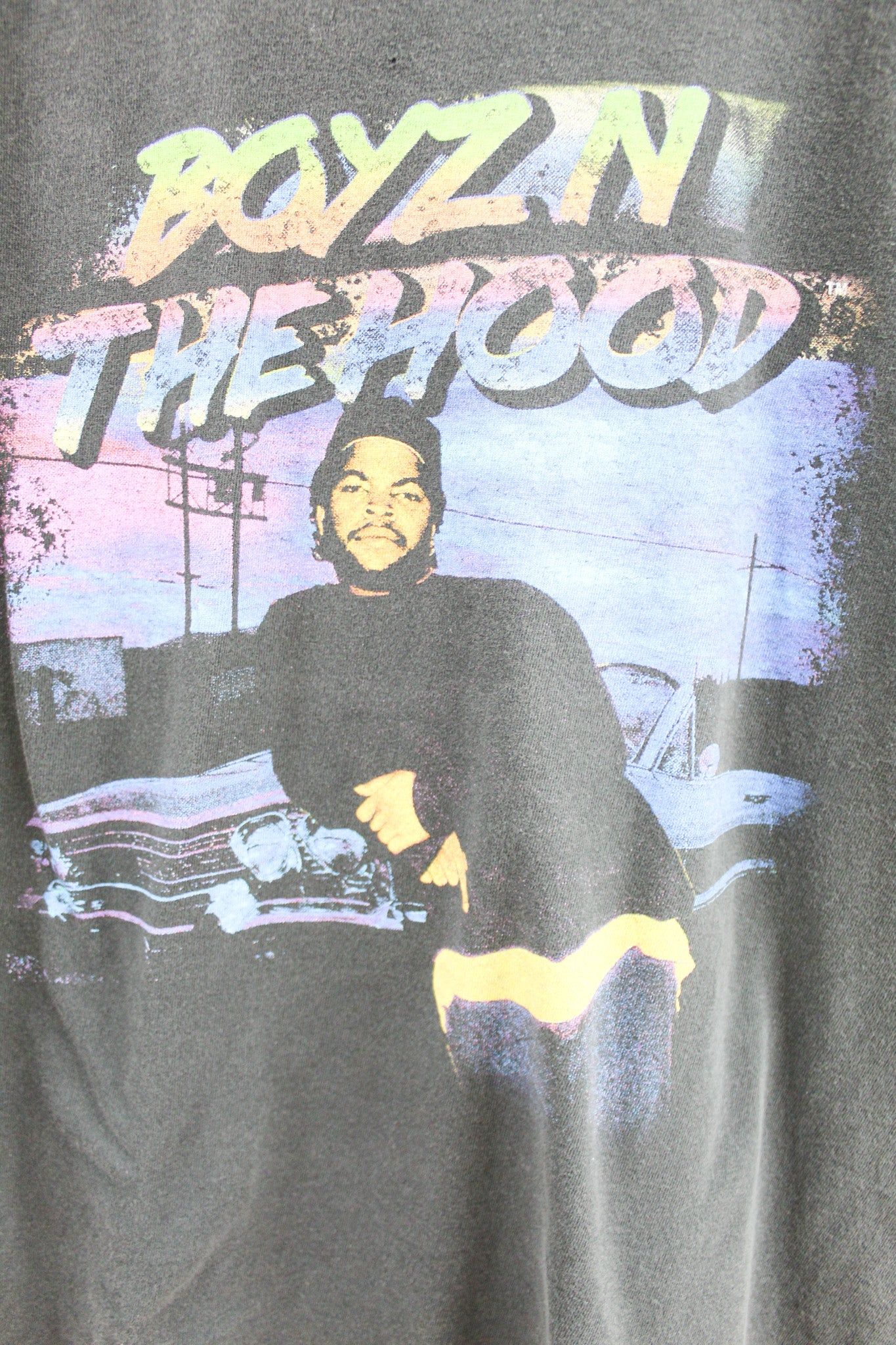 Ice Cube Boys In Da Hood Car Picture Tee sold by HG Vintage product image thumbnail 2