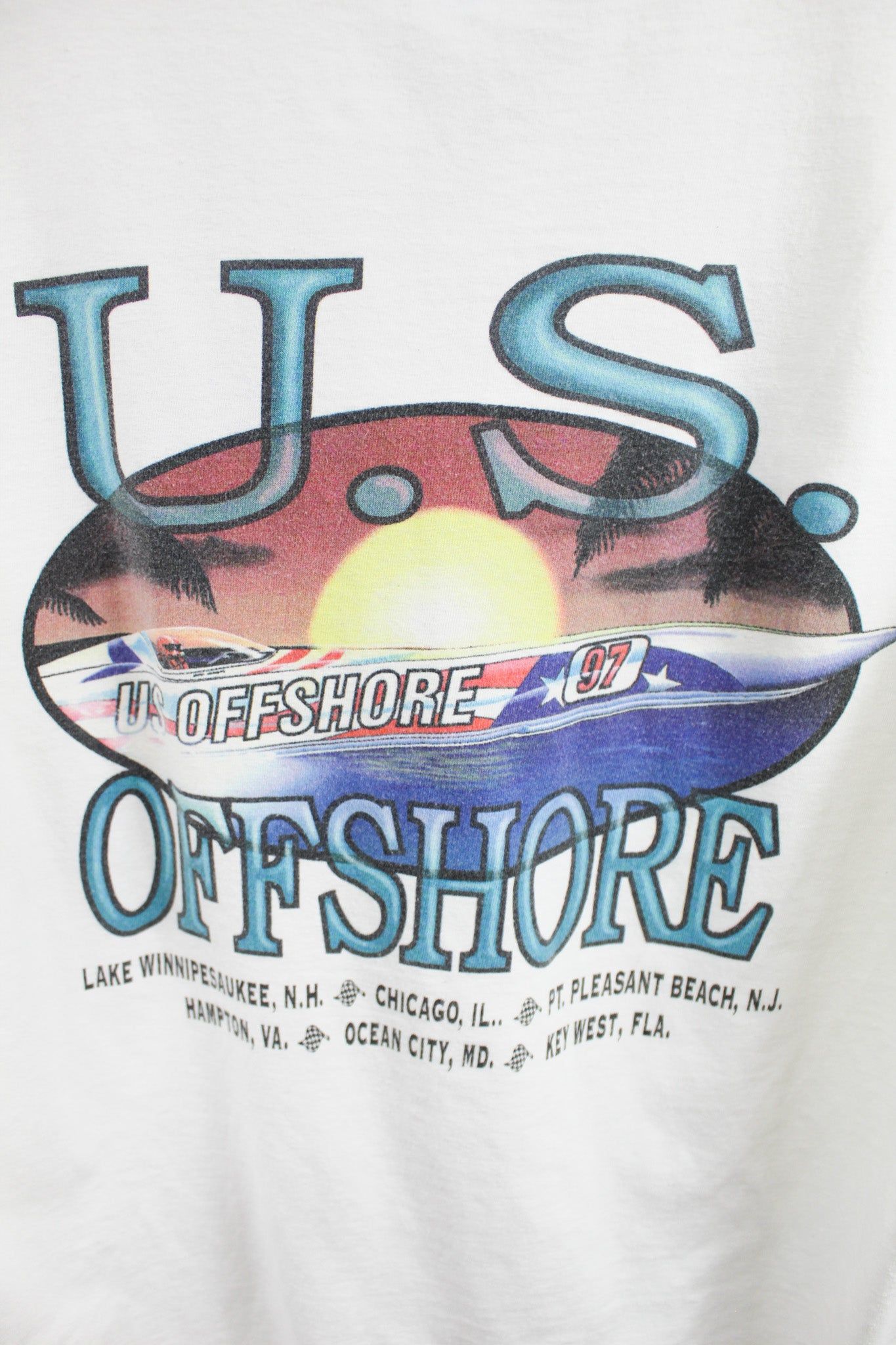 US Offshore Boat Race Tee sold by HG Vintage product image thumbnail 4