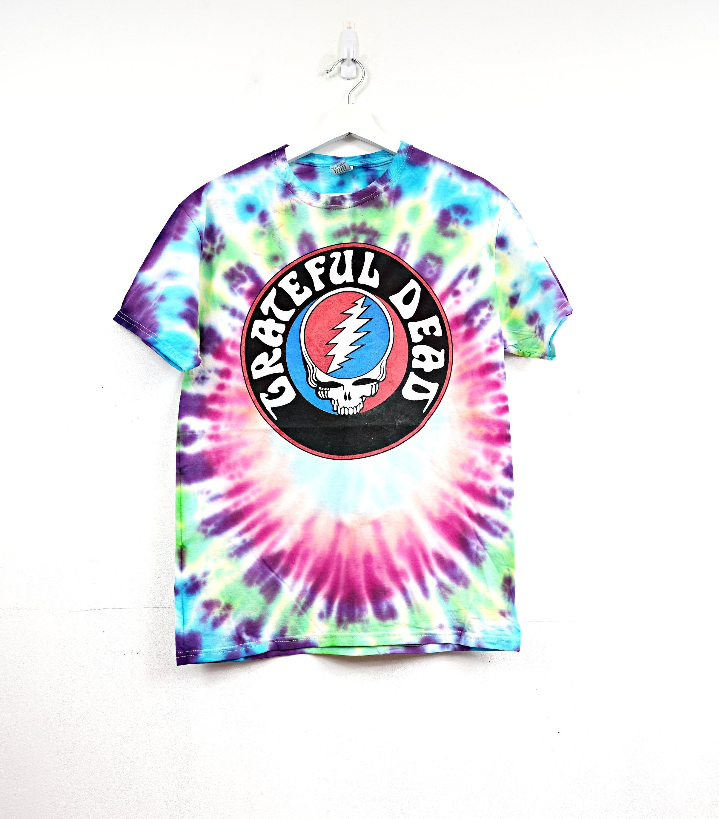 Grateful Dead Logo Tie Dye Vintage Tee sold by HG Vintage