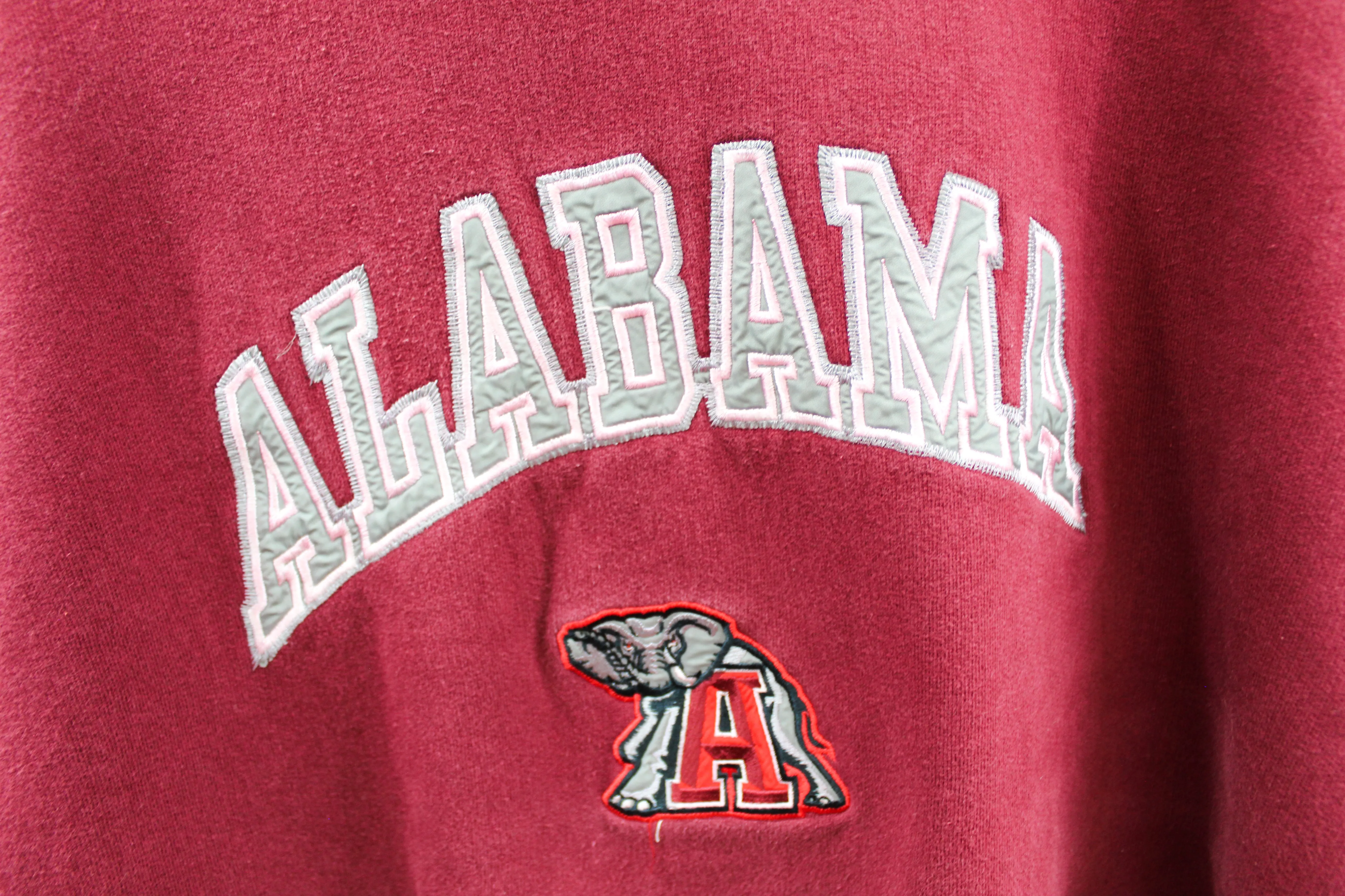 Z - Vintage University Of Alabama Embroidered Script & Logo Hoodie sold by HG Vintage product image thumbnail 2