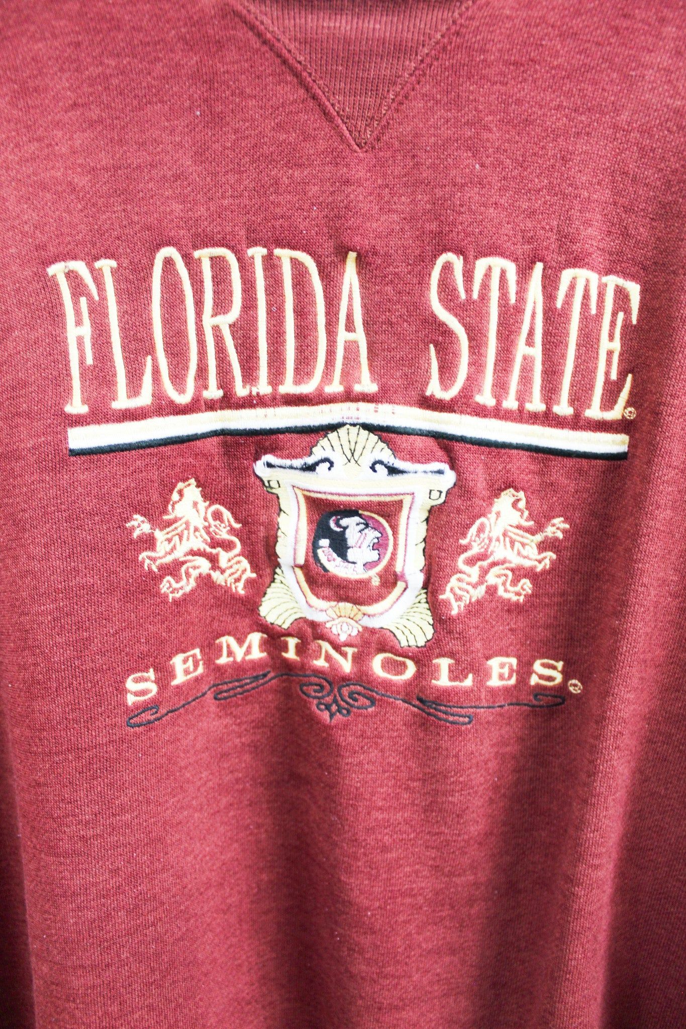 Florida State Seminoles Embroidered Logo Crewneck sold by HG Vintage product image thumbnail 2