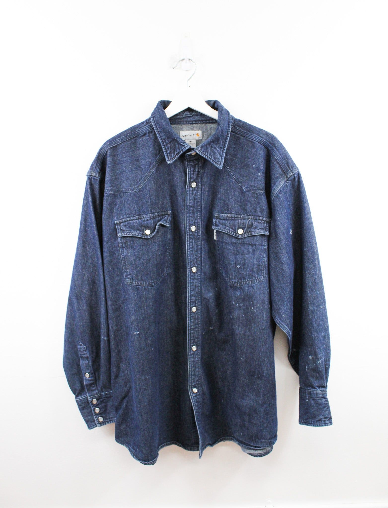Carhartt Denim Western Shirt sold by HG Vintage