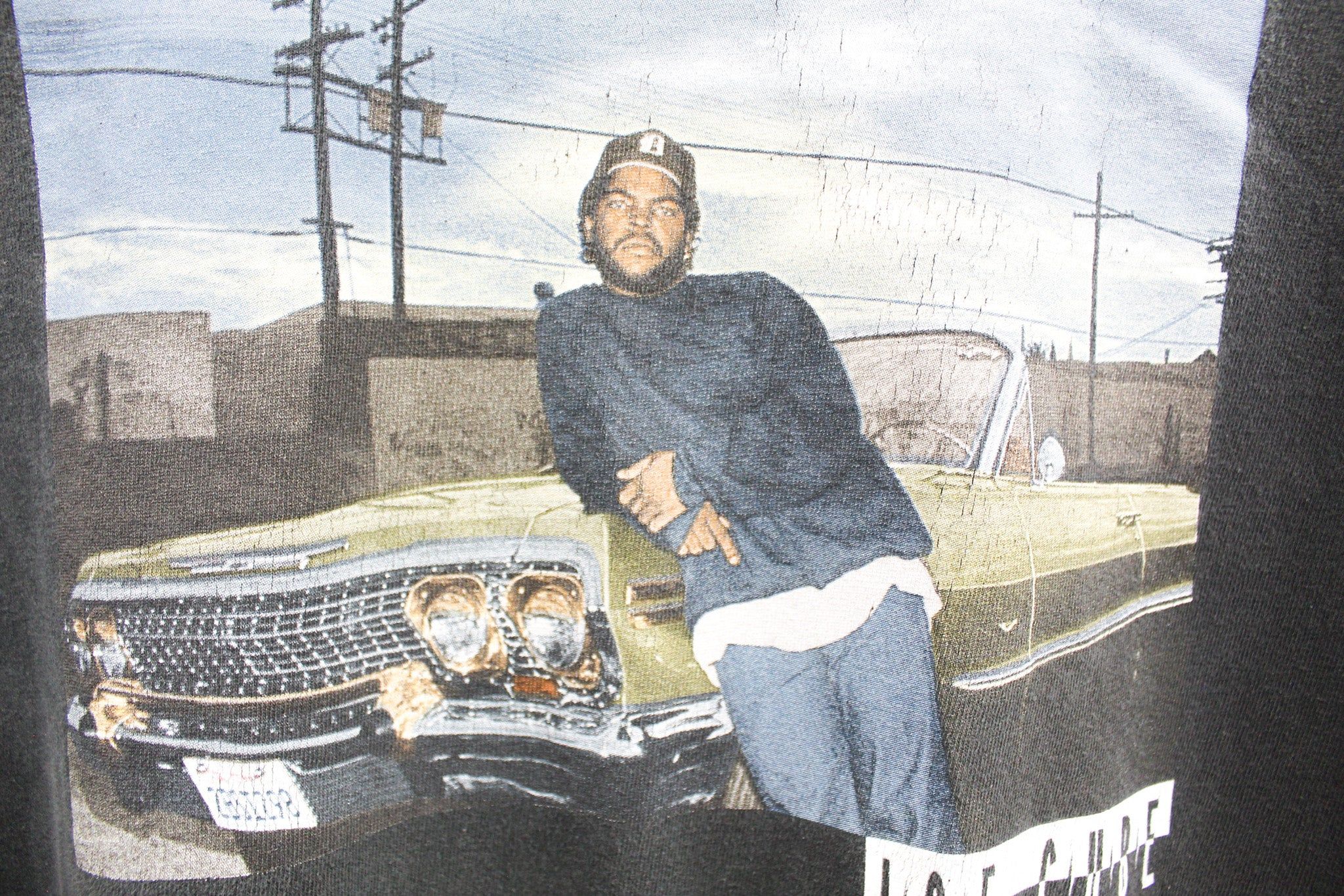 Ice Cube Impala Picture Tee sold by HG Vintage product image thumbnail 2