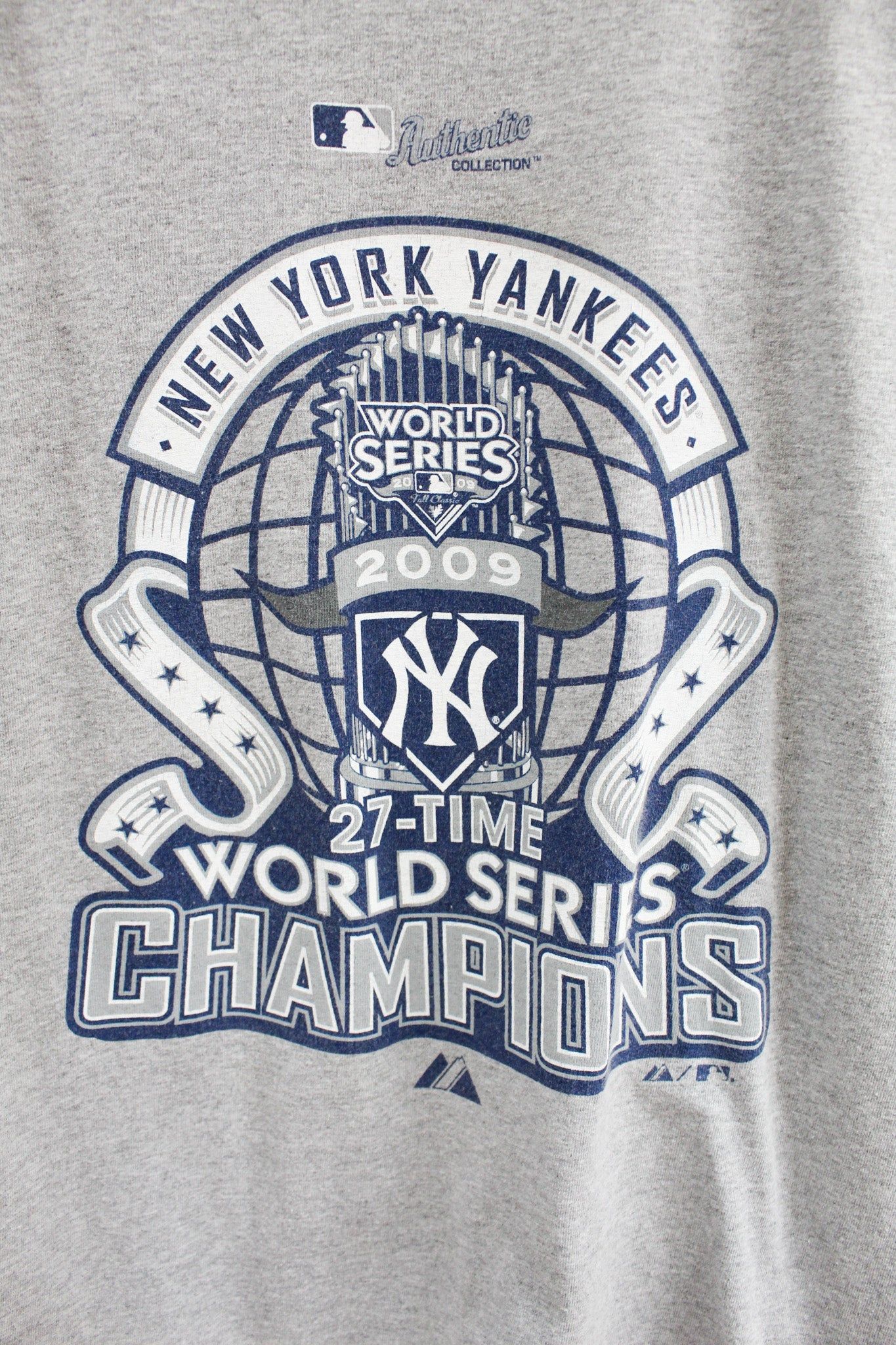 Vintage MLB Yankees 27 Time World Series Champ Tee sold by HG Vintage product image thumbnail 2