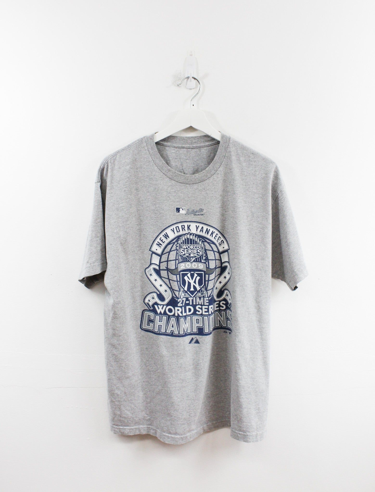 Vintage MLB Yankees 27 Time World Series Champ Tee sold by HG Vintage