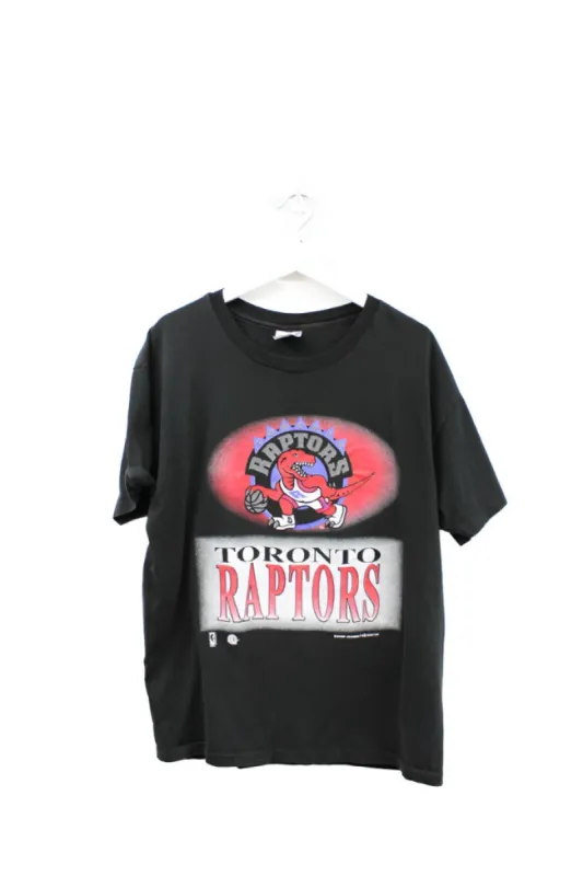 Z - Vintage 90s Single Stitch NBA Toronto Raptors Logo Hanes Tag Tee sold by HG Vintage