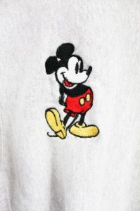 Mickey & Minnie Mouse Embroidered Crewneck sold by HG Vintage