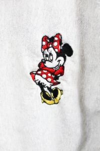 Mickey & Minnie Mouse Embroidered Crewneck sold by HG Vintage
