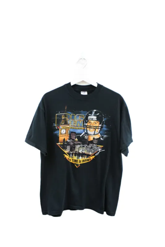 Z - Vintage NFL Pittsburgh Steelers Big Ben Picture Tee sold by HG Vintage