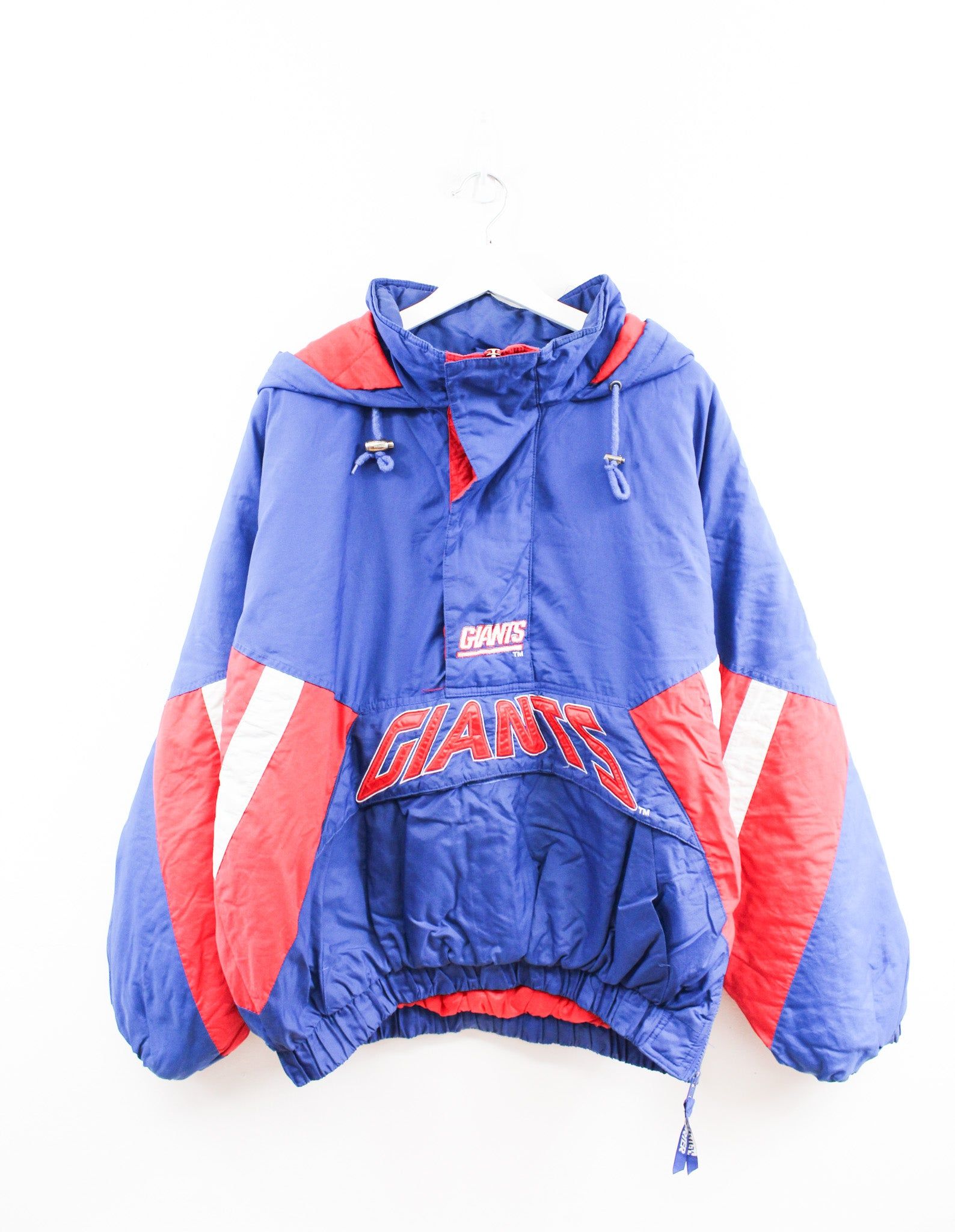 Vintage Starter NFL New York Giants Anorak Winter Jacket sold by HG Vintage