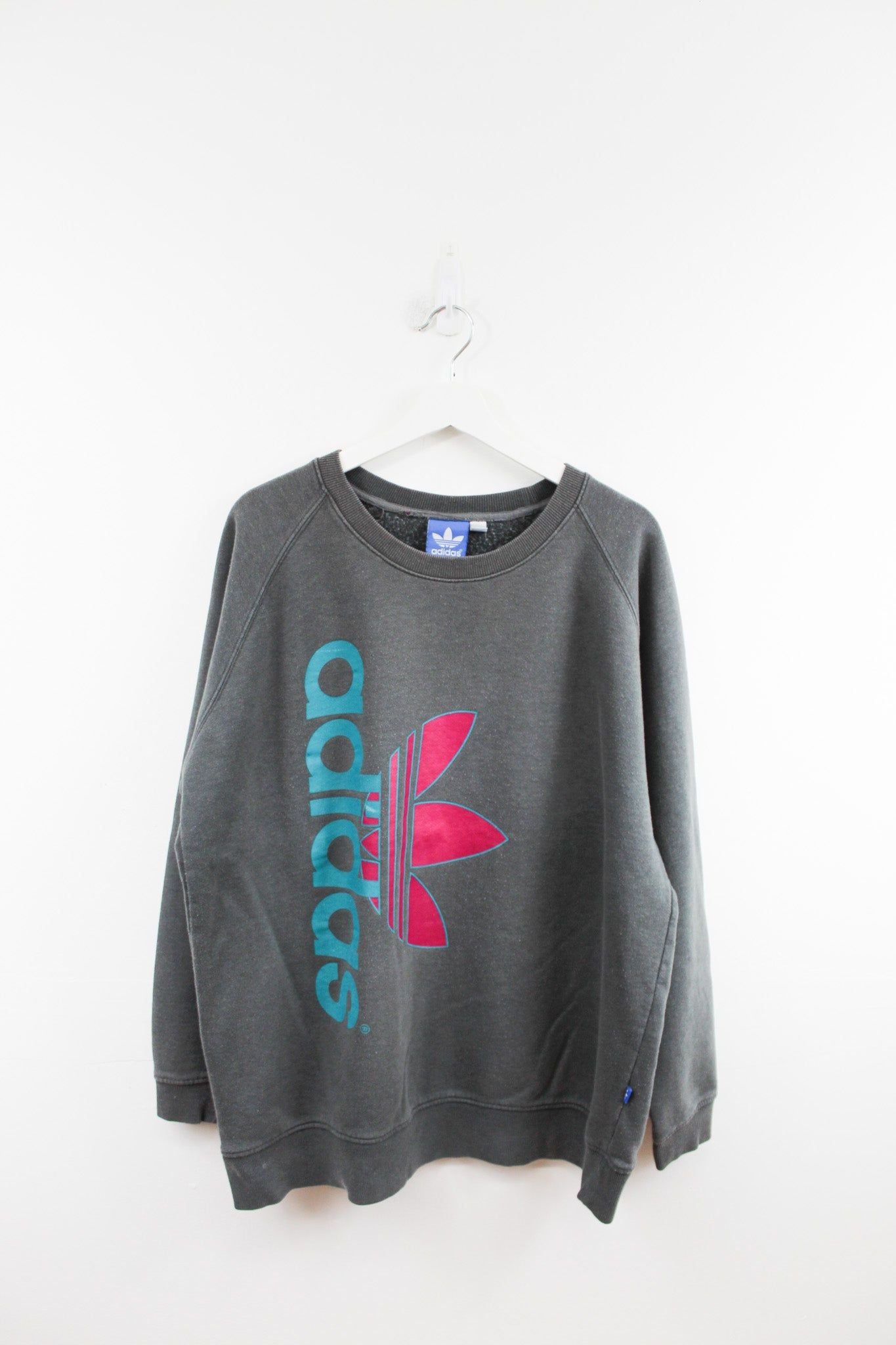 Adidas Script & Logo Crewneck sold by HG Vintage