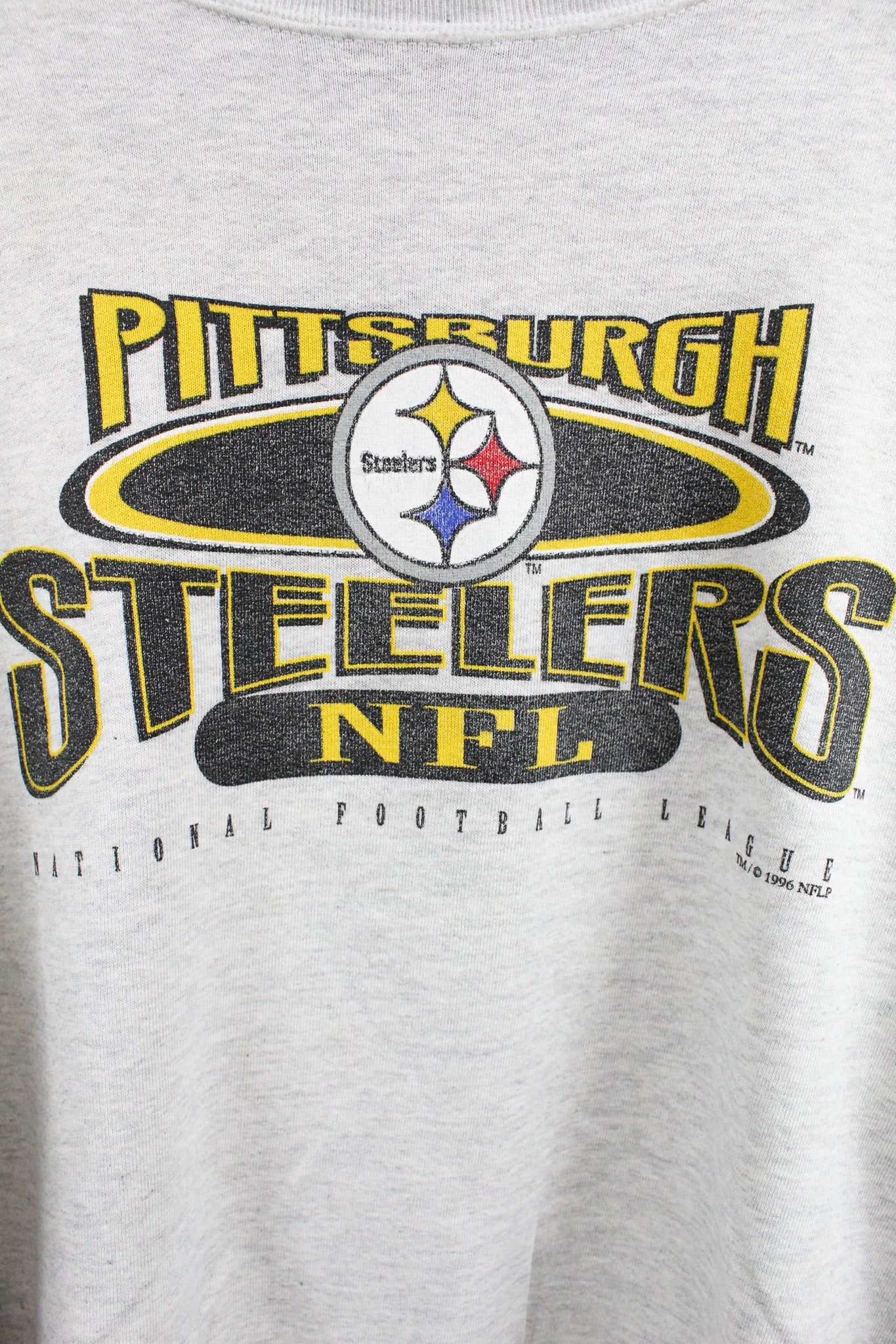 Vintage Chalk Line X NFL 96' Steelers Logo Crewneck sold by HG Vintage product image thumbnail 2