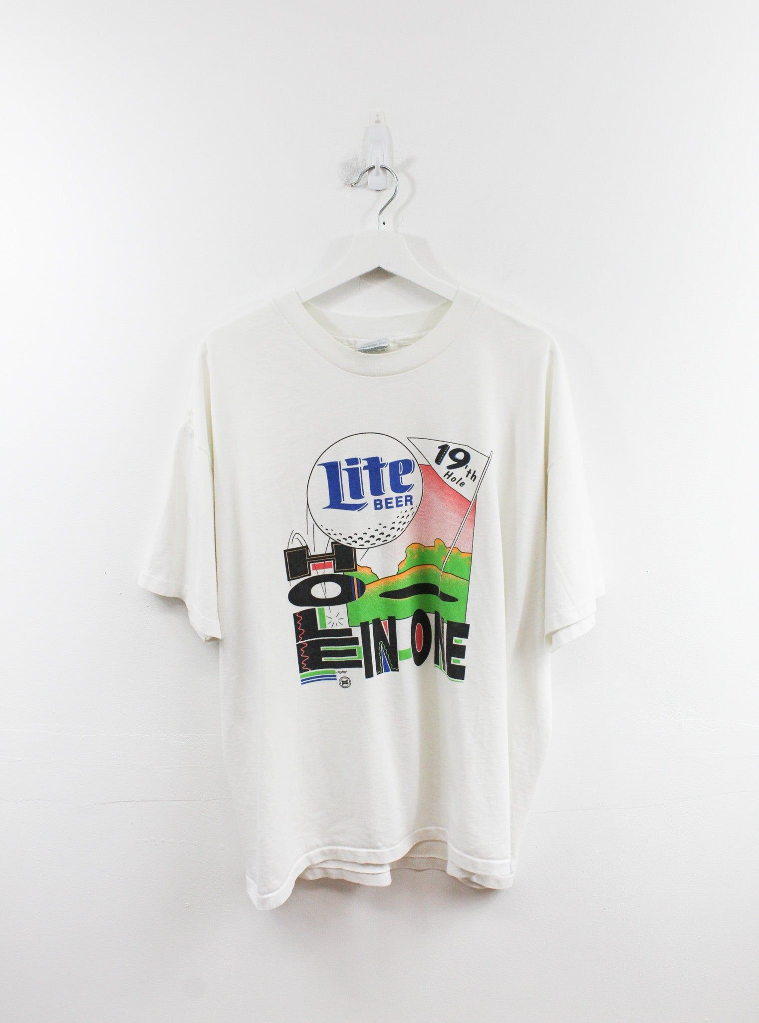 Vintage Miller Lite 1995 Golf & Beer Tourney Tee sold by HG Vintage
