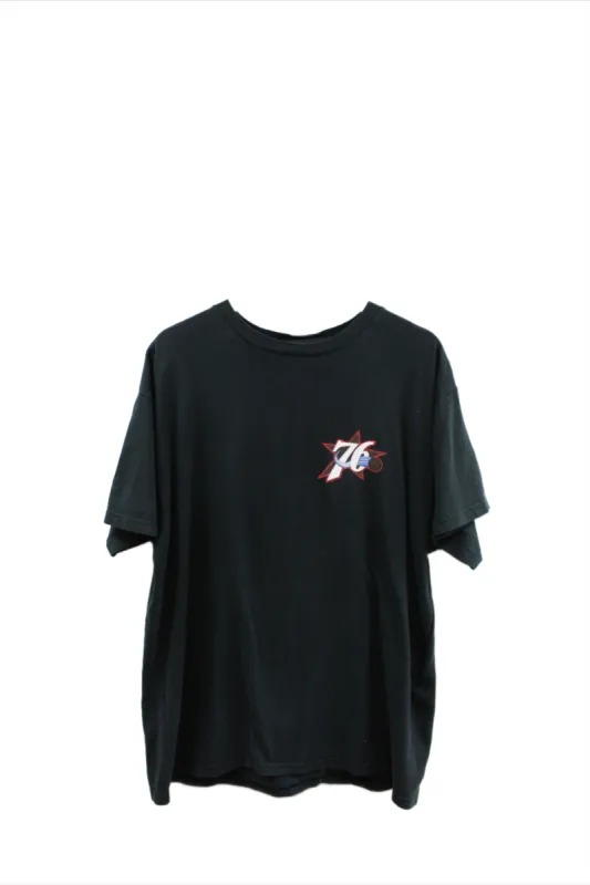 Z - Vintage NBA Philadelphia 76ers Logo Tee sold by HG Vintage