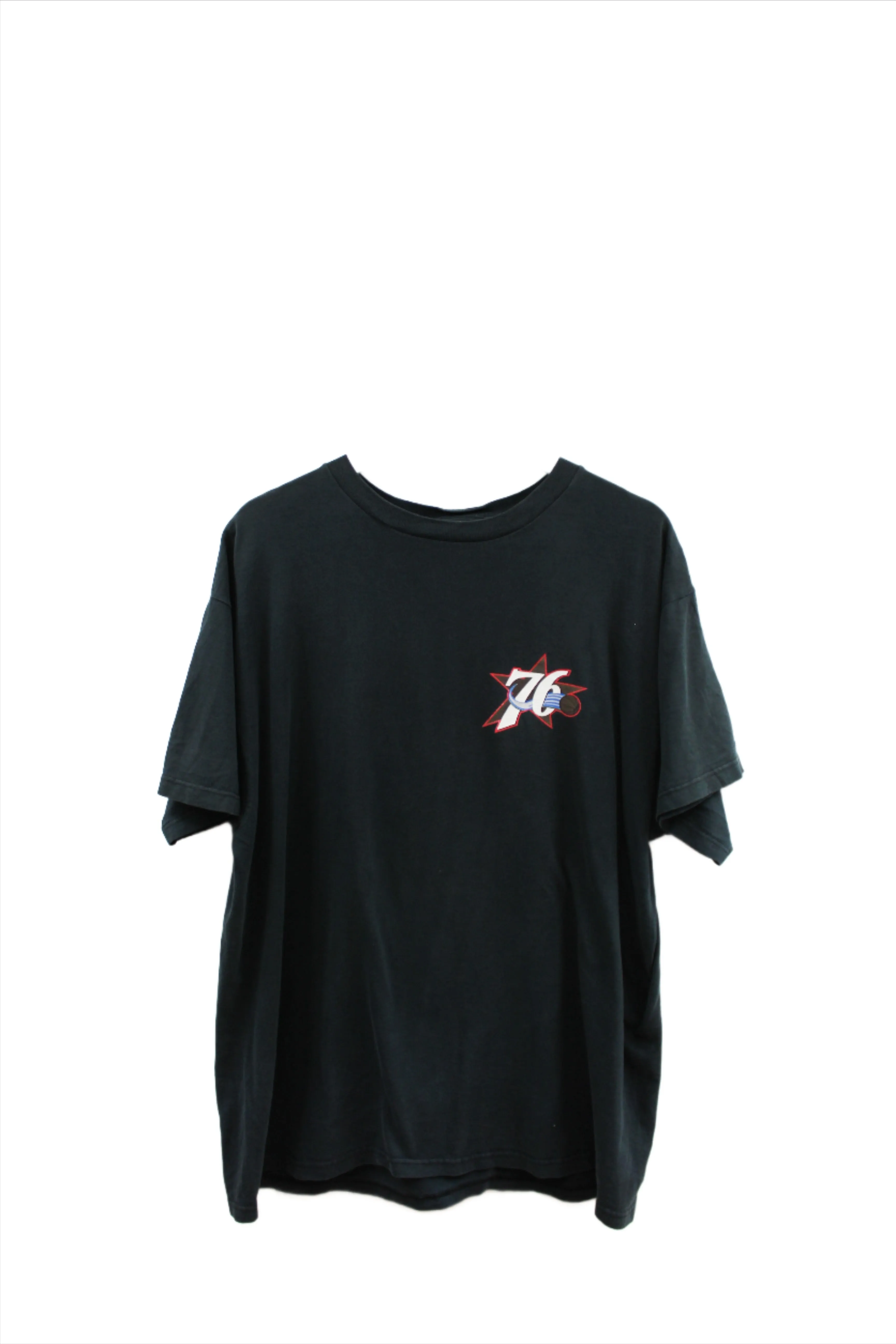 Z - Vintage NBA Philadelphia 76ers Logo Tee sold by HG Vintage