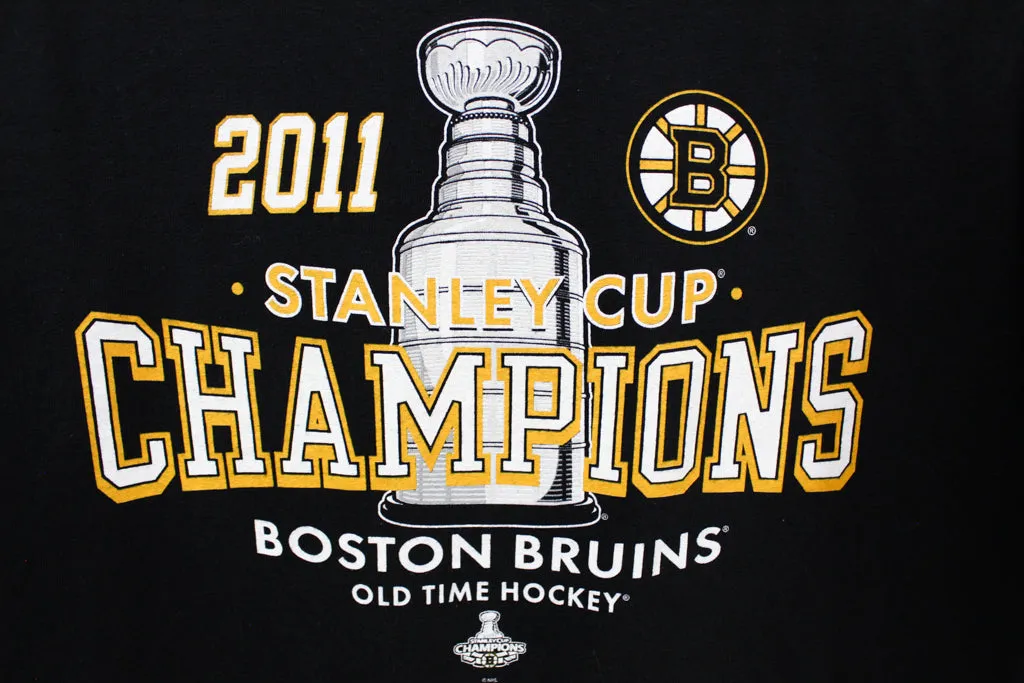 Z - 2011 Old Time Hockey NHL Boston Bruins Stanley Cup Champs TD Garden Tee sold by HG Vintage product image thumbnail 2