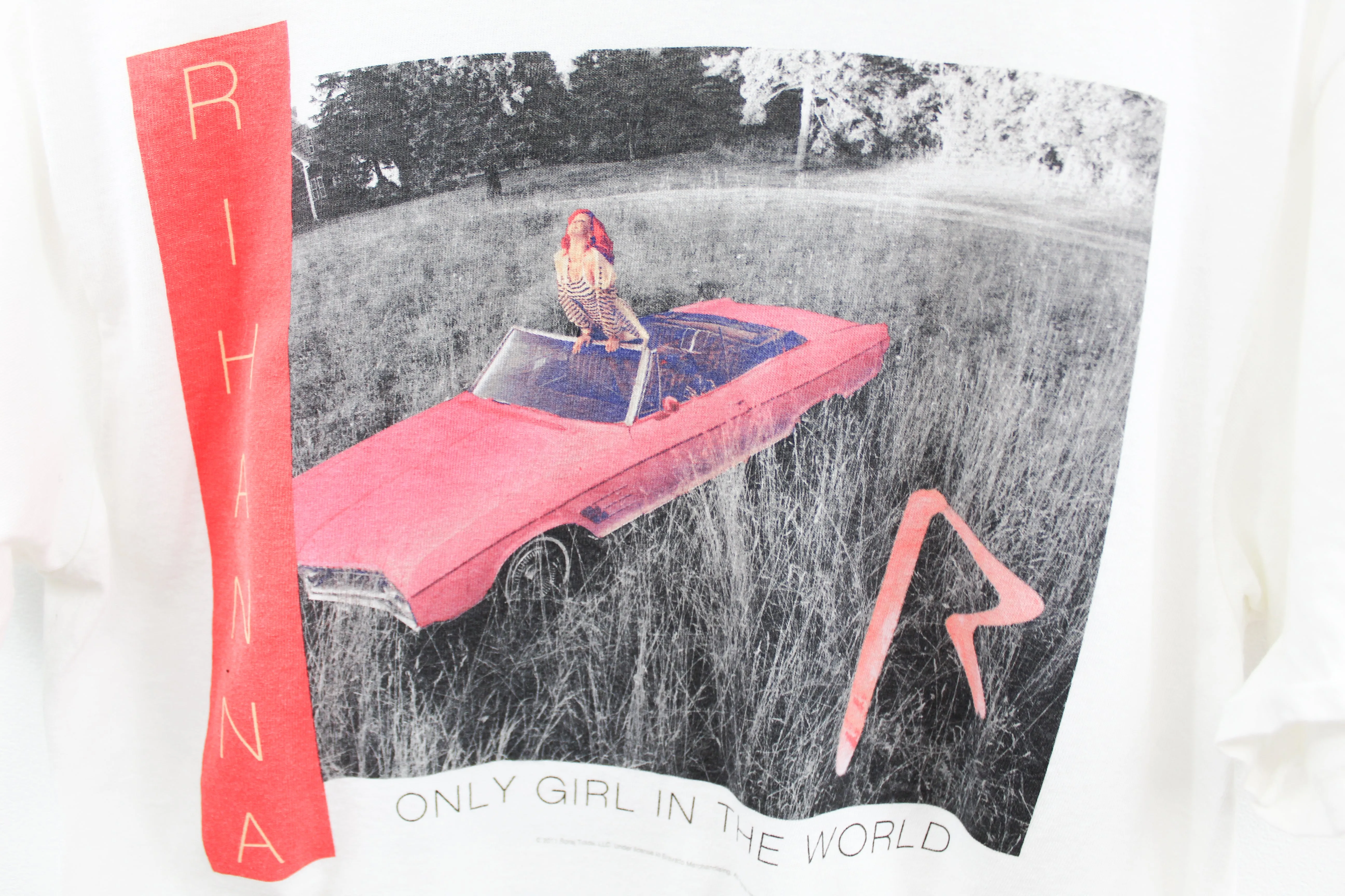 X - 2011 Rihanna Only Girl In The World Tour Tee sold by HG Vintage product image thumbnail 2