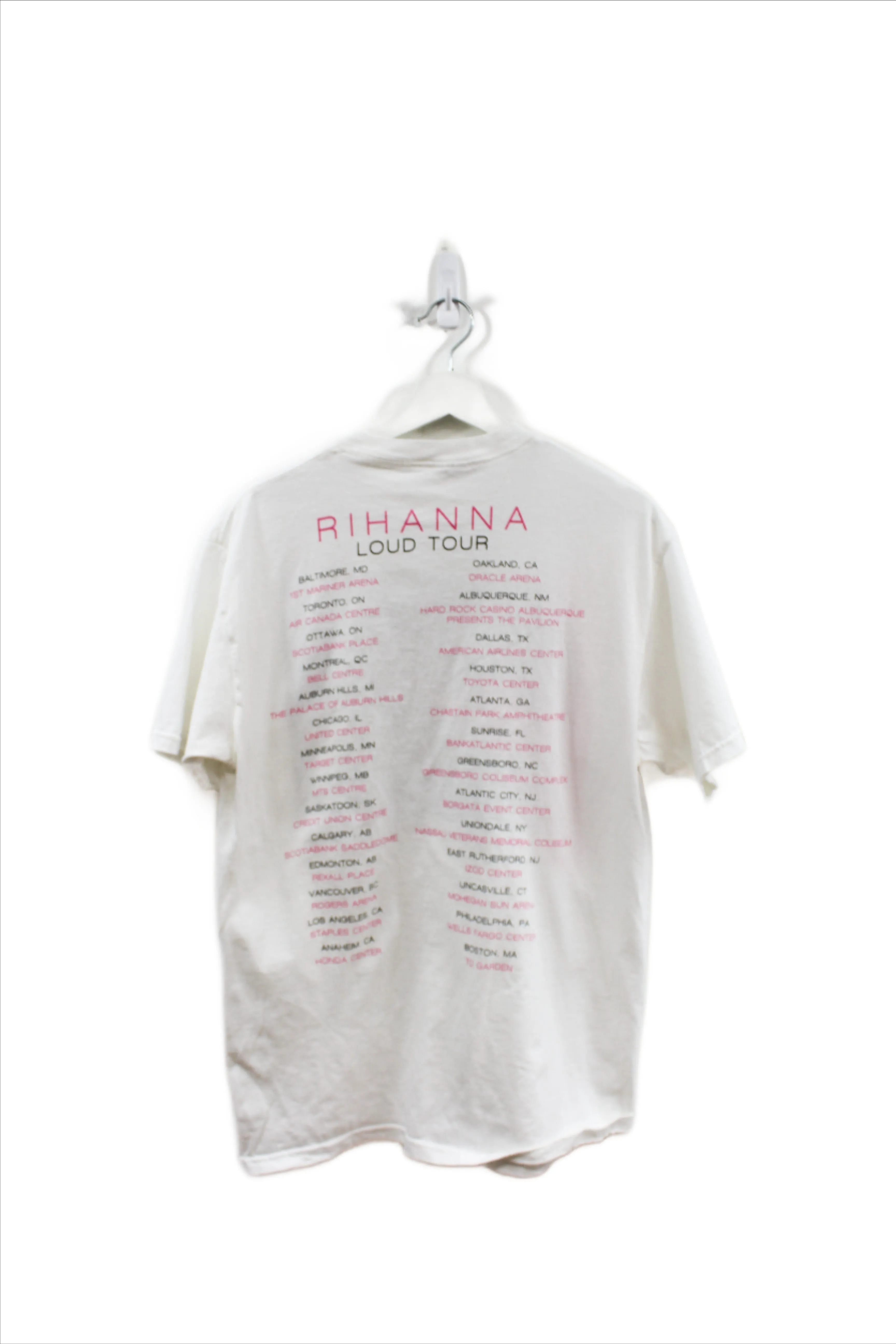 X - 2011 Rihanna Only Girl In The World Tour Tee sold by HG Vintage product image thumbnail 4