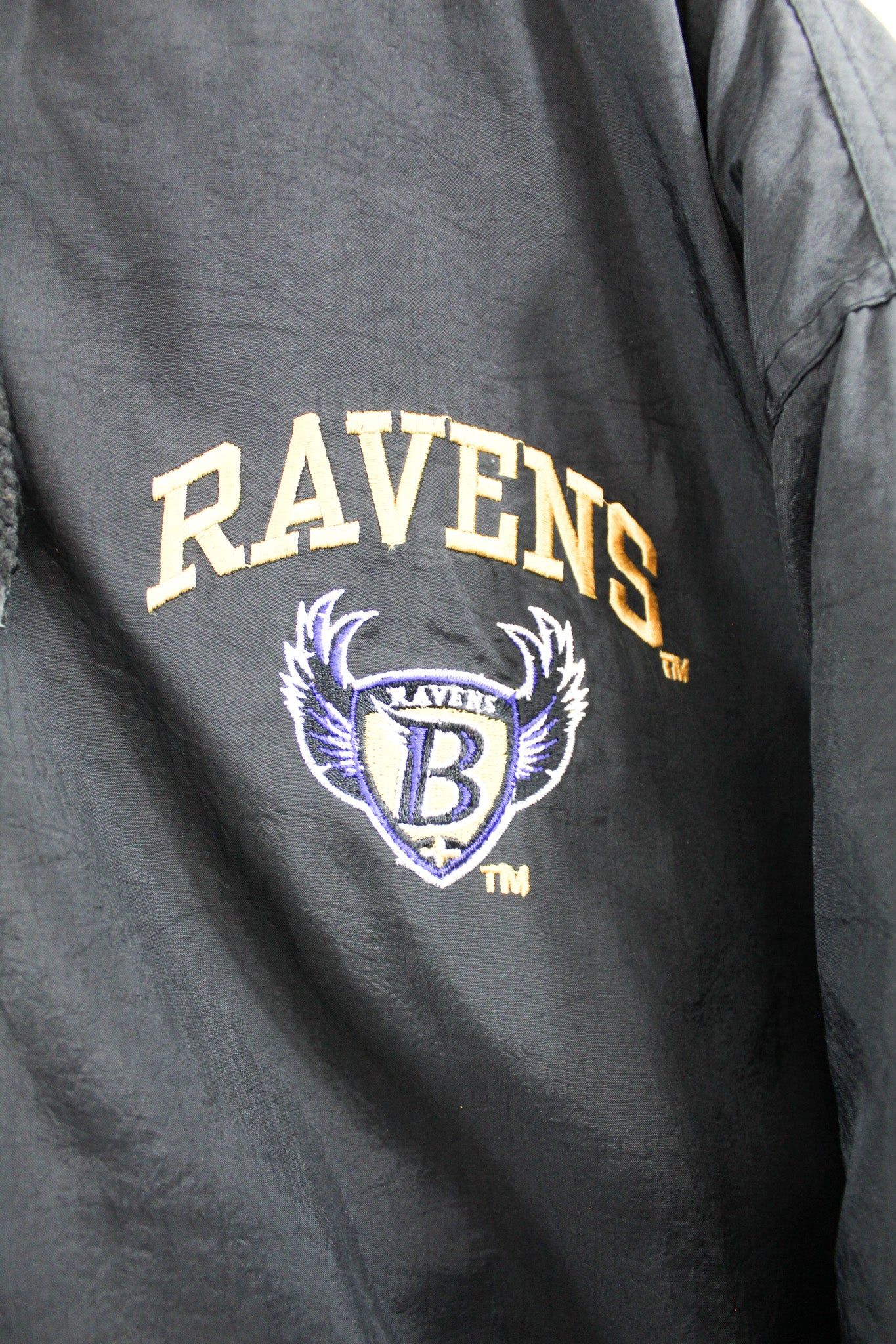 Vintage Logo 7 NFL Baltimore Ravens Winter Jacket sold by HG Vintage product image thumbnail 2