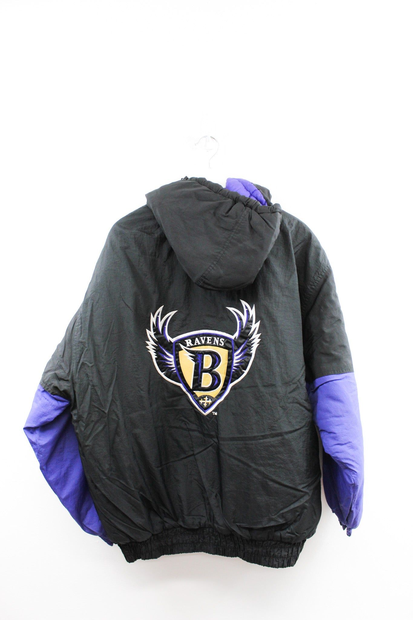 Vintage Logo 7 NFL Baltimore Ravens Winter Jacket sold by HG Vintage product image thumbnail 3