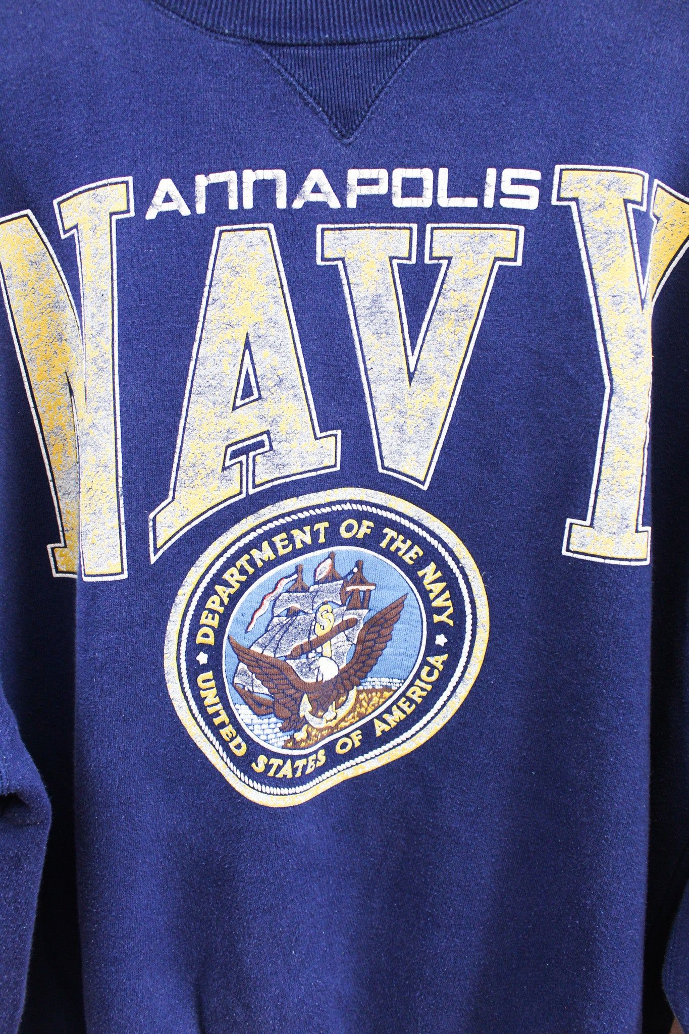Vintage US Navy Annapolis Graphic Crewneck sold by HG Vintage product image thumbnail 2