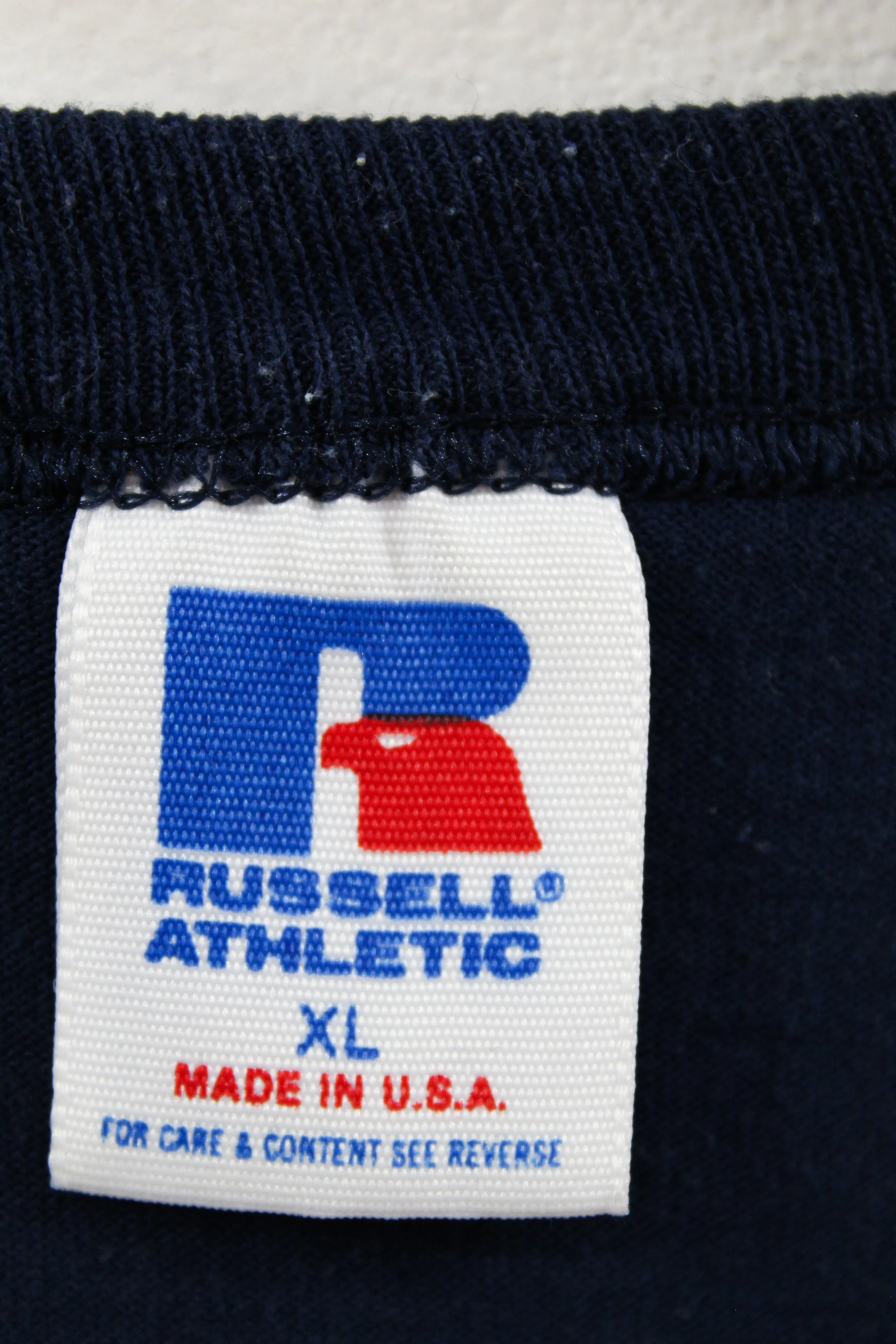 Z - Vintage 1995 MLB Cleveland Indians Script Henley Tee sold by HG Vintage product image thumbnail 4