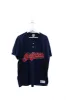 Z - Vintage 1995 MLB Cleveland Indians Script Henley Tee sold by HG Vintage