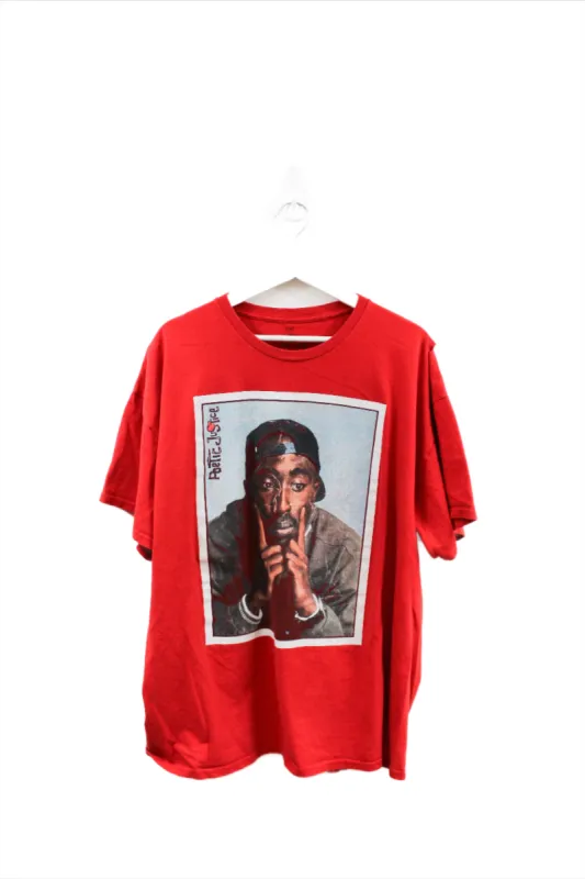 Z - Poetic Justice Tupac Picture Tee sold by HG Vintage