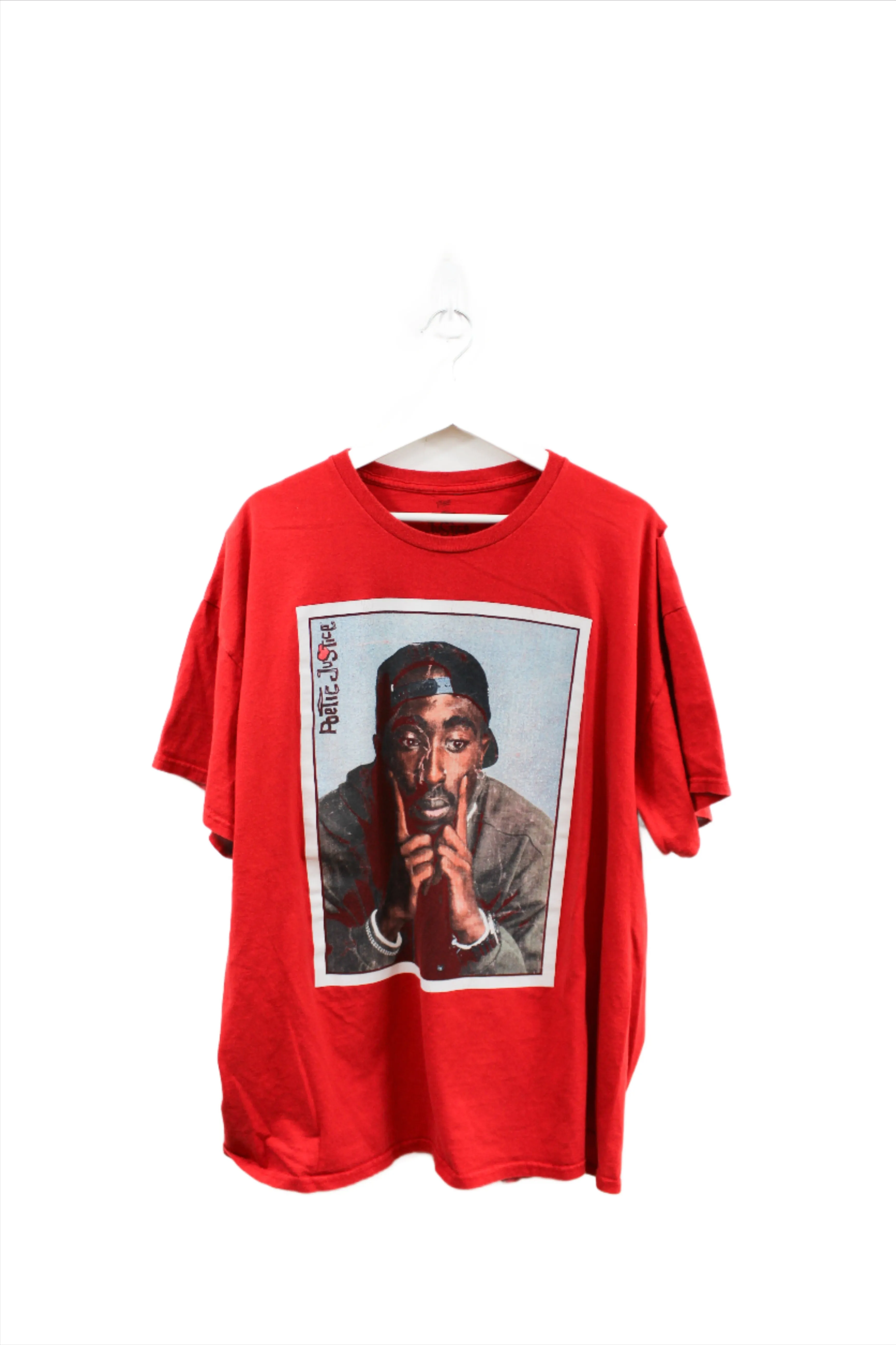 Z - Poetic Justice Tupac Picture Tee sold by HG Vintage
