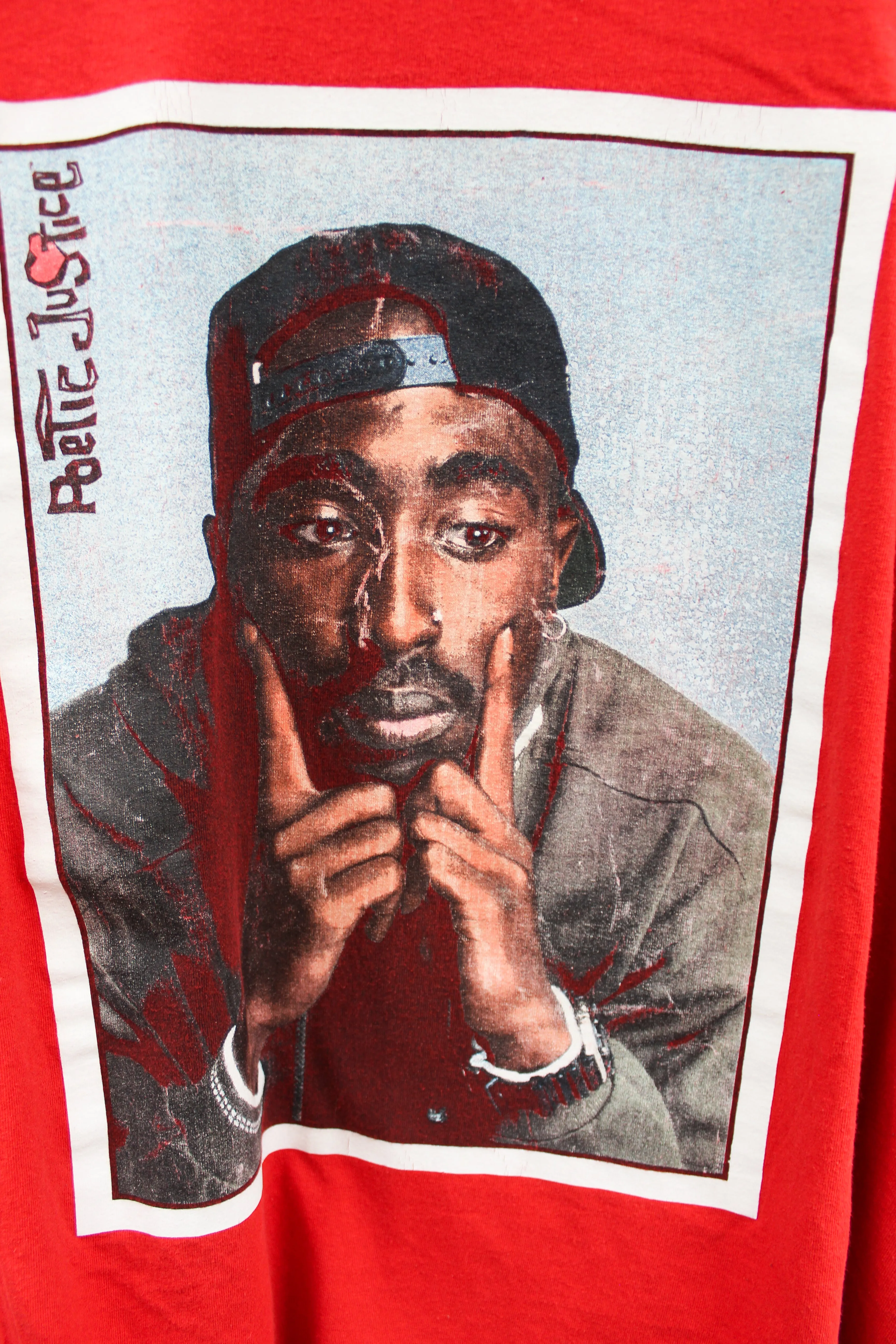 Z - Poetic Justice Tupac Picture Tee sold by HG Vintage product image thumbnail 2