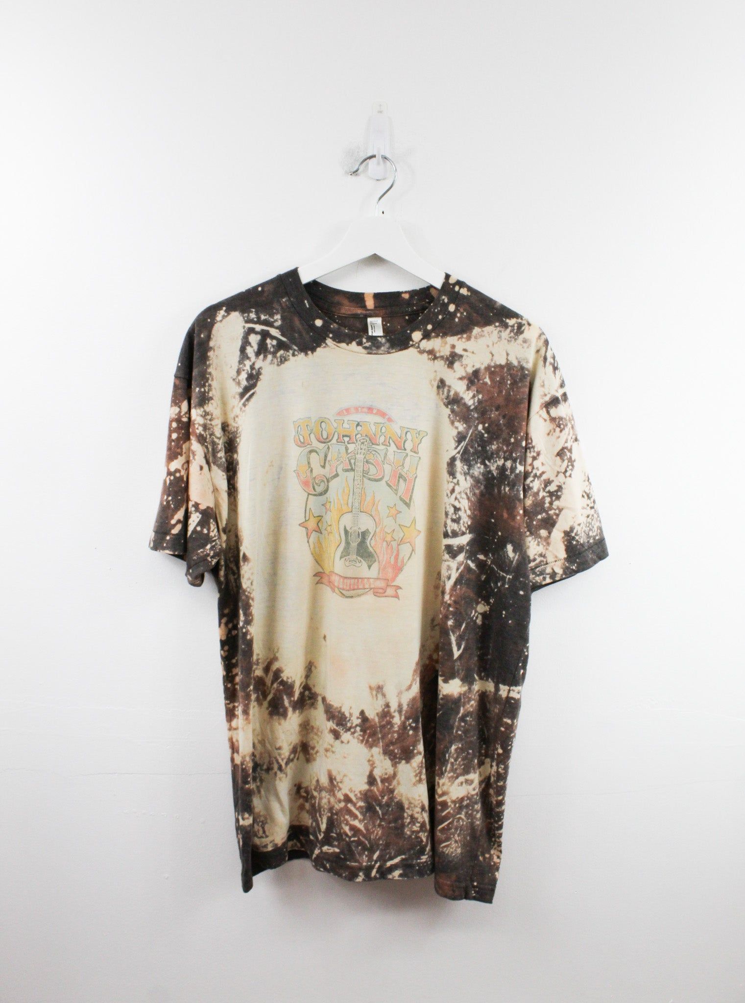 Vintage Johnny Cash Fire & Guitar Tee sold by HG Vintage