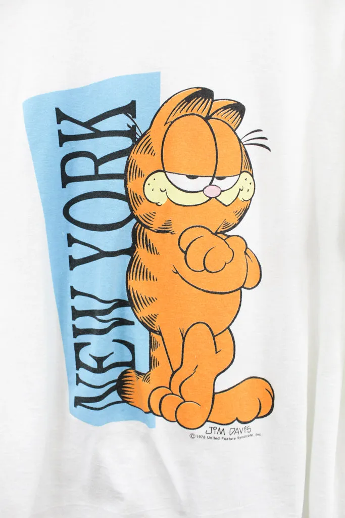 Z- Vintage Garfield Jim Davis New York (c1978) Graphic Single Stitch Tee sold by HG Vintage product image thumbnail 2