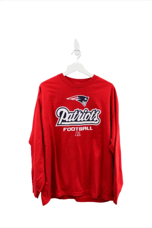 Z - NFL New England Patriot Logo Long Sleeve Tee sold by HG Vintage